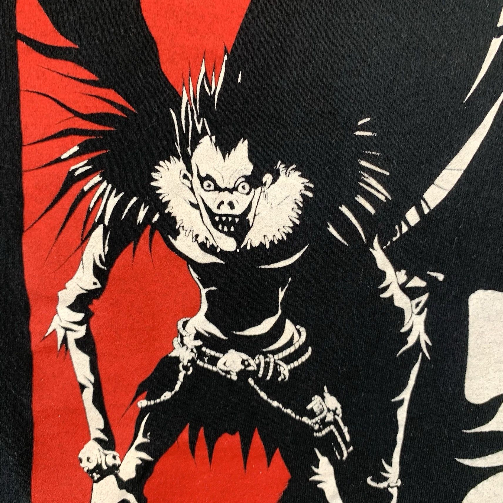 Vintage VINTAGE Deathnote Anime Shirt Unisex Adults Short Sleeve Cotton Tee Black Red 2020s Size US M / EU 48-50 / 2 - 5 Thumbnail