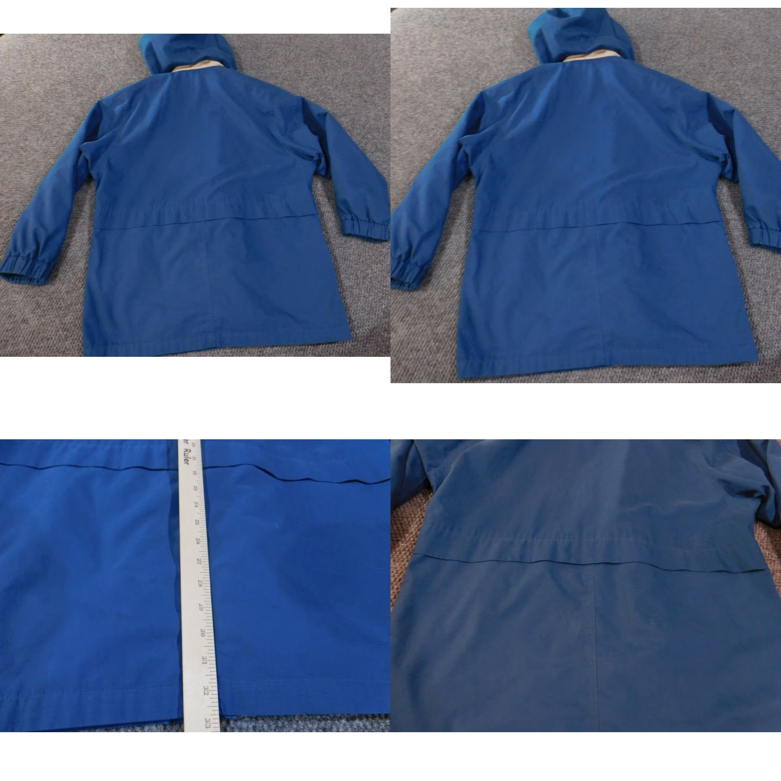 London Fog London Fog Jacket Mens Large blue coat zip hoodie heavy lined snap outdoors Size US L / EU 52-54 / 3 - 8 Thumbnail