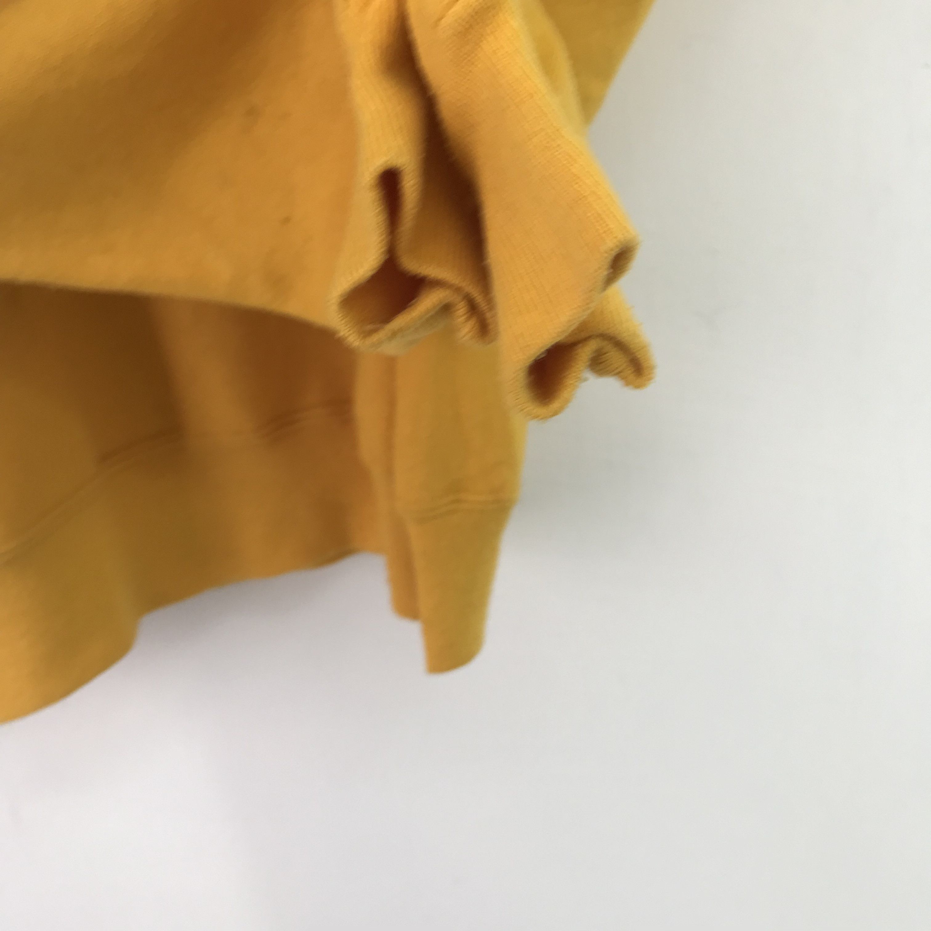 Jerzees Vintage 90s Jerzees Usa Yellow Sweatshirt - 240 Size US XXL / EU 58 / 5 - 5 Thumbnail
