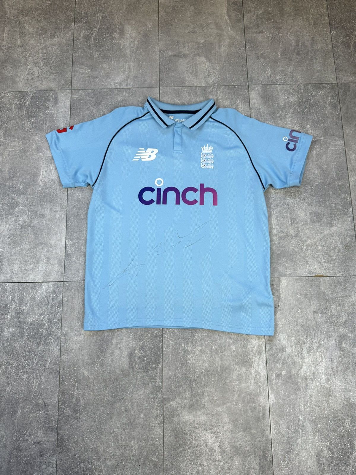 New Balance Men’s New Balance England cricket National team polo jersey Size US M / EU 48-50 / 2 - 2 Thumbnail