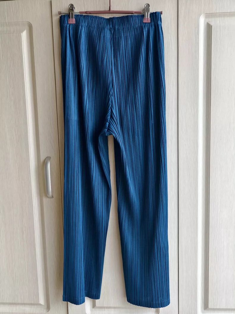 Issey Miyake Issey Miyake size:3 Blue pleated pants Size 42" / US 20 - 3 Thumbnail