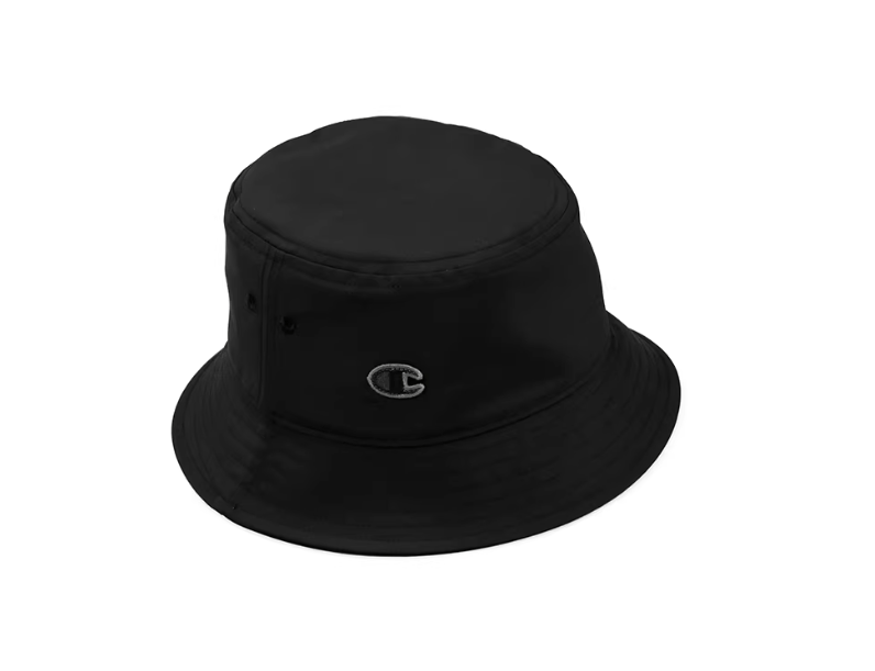 Champion × Rick Owens Rick Owens X Champion black nylon bucket hat, in stock Size ONE SIZE - 3 Thumbnail