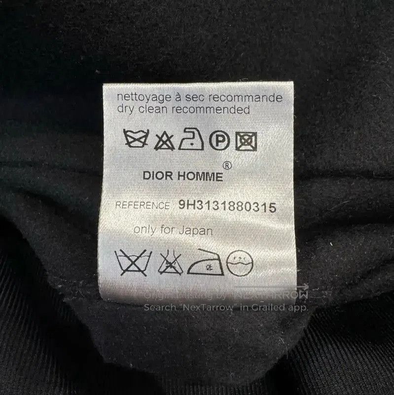 Dior Dior Black Wool Men's Windbreaker Coat . Size US L / EU 52-54 / 3 - 8 Thumbnail