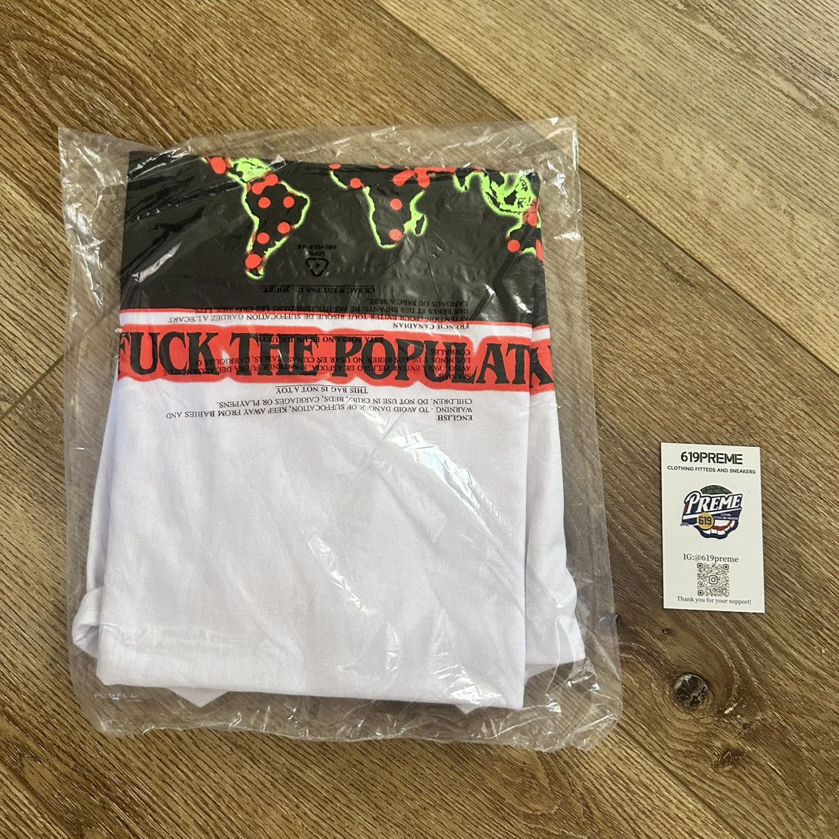 Fuck The Population FTP enemy tee White L Size US L / EU 52-54 / 3 - 2 Thumbnail