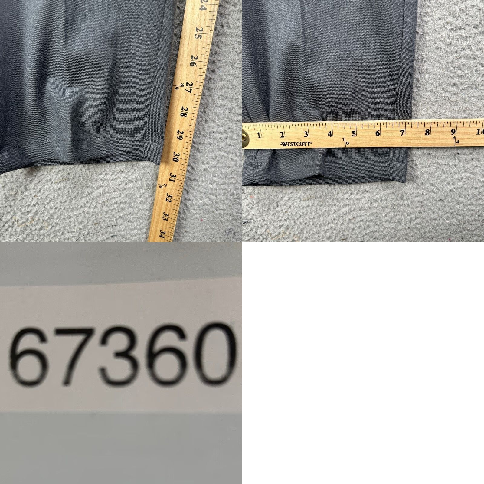 Old Navy Old Navy Athletic Dress Pants Mens 38X30 Built-In Flex Grey Stretch Straight Pants Mens Regular 38 Grey Athletic Flex Built-In Stretch Dress Pants Size US 38 / EU 54 - 8 Thumbnail