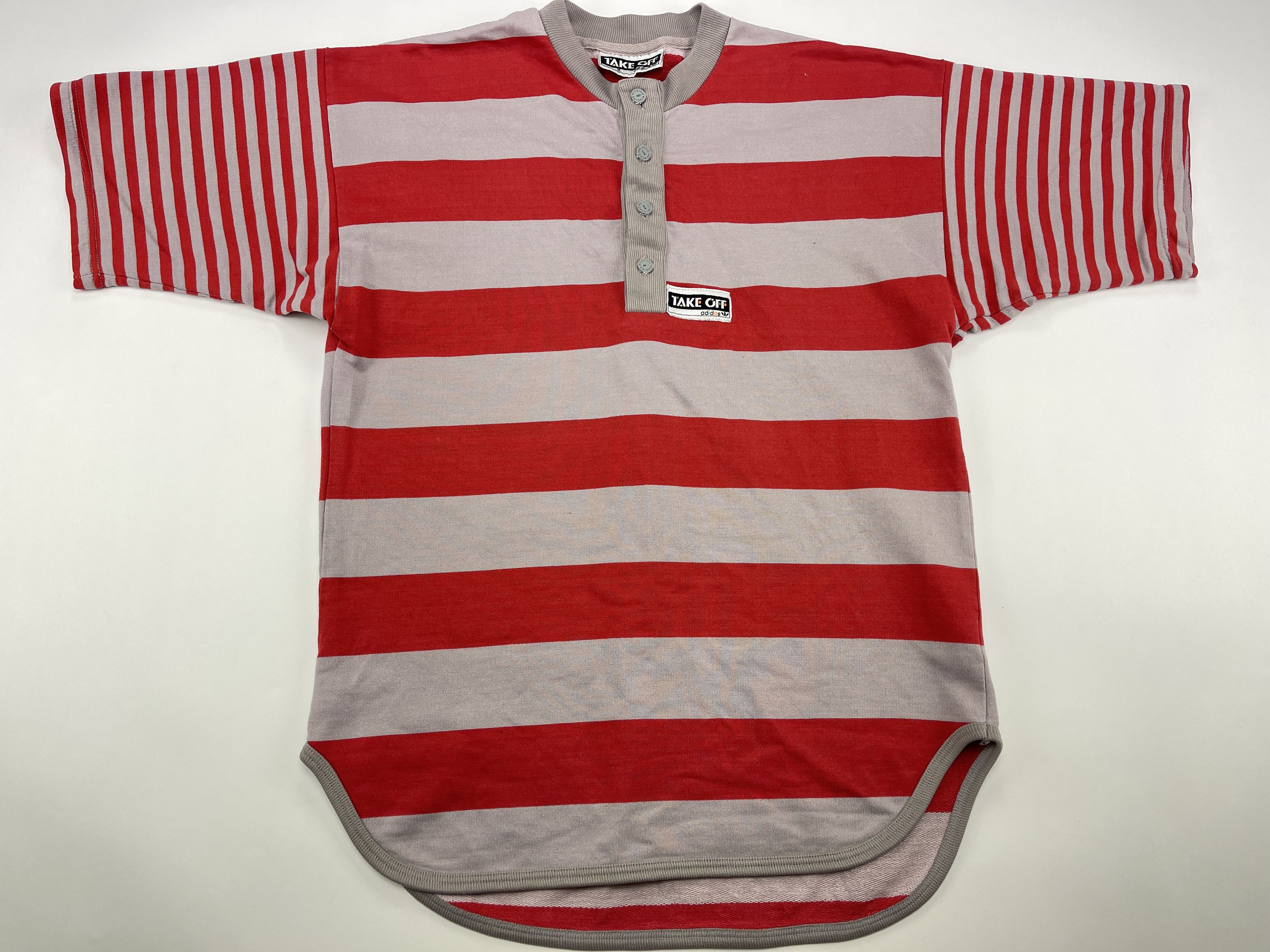 Adidas ADIDAS t-shirt, Take Off, vintage polo, 90s hip hop, 1990s M Size US M / EU 48-50 / 2 - 1 Thumbnail