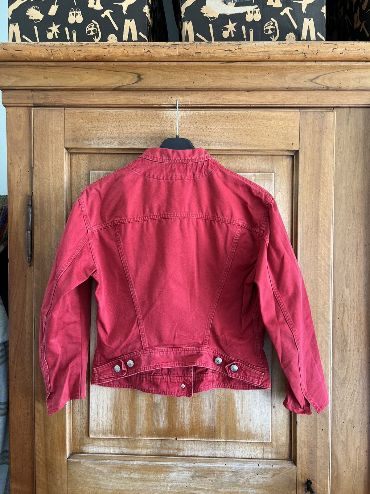 Katharine Hamnett London 90’s Katharine Hamnett London Denim Jacket Size M / US 6-8 / IT 42-44 - 3 Thumbnail