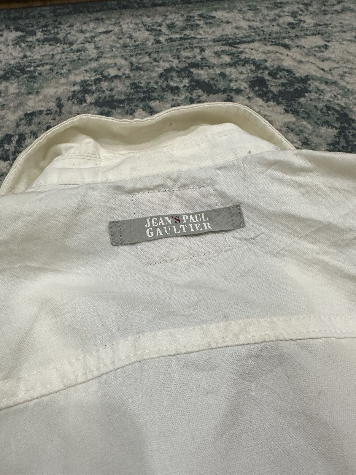 Jean Paul Gaultier Jean Paul Gaultier White Denim Jacket Size S / US 4 / IT 40 - 19 Thumbnail