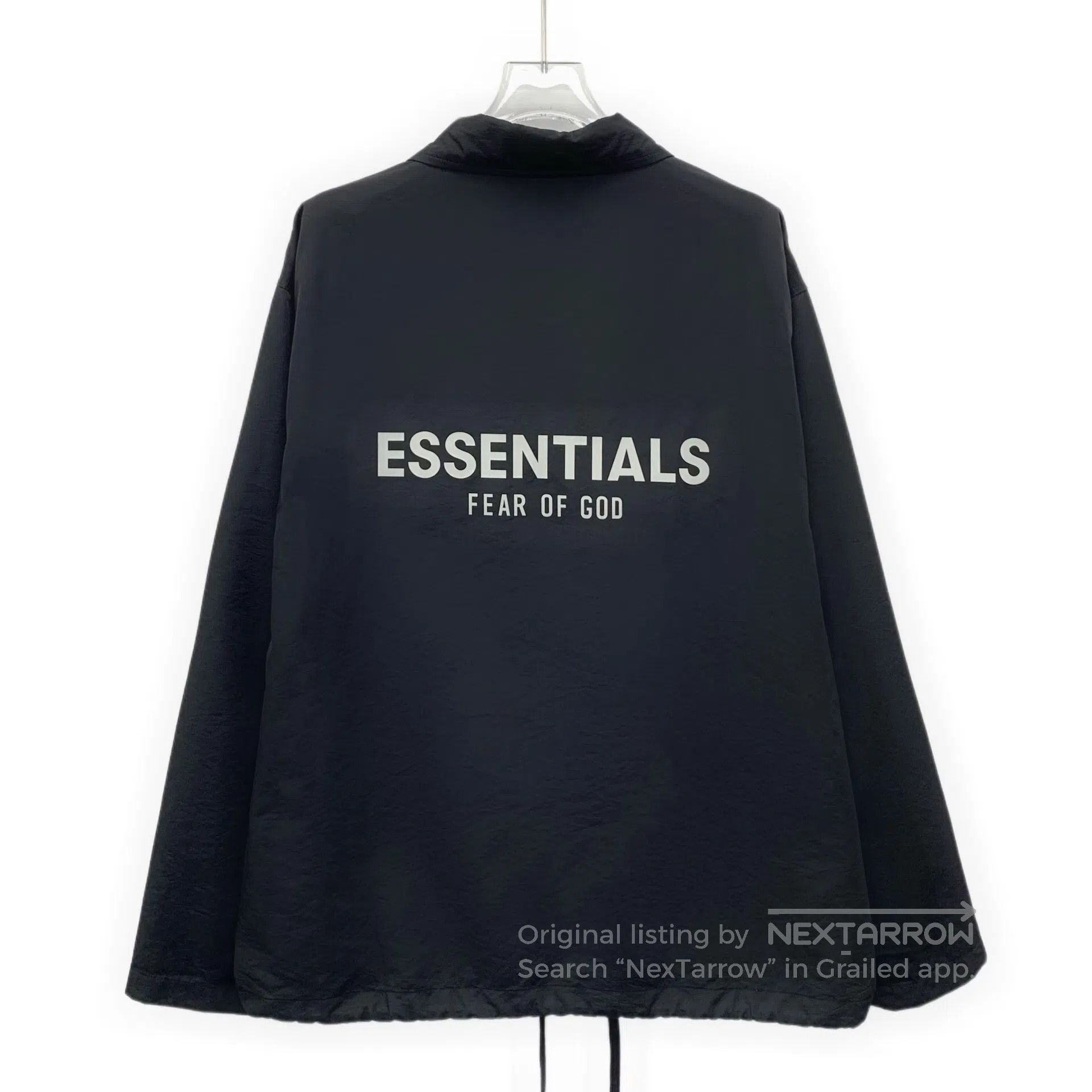 Fear of God FEAR OF GOD Black Logo Letter Print Cotton Collared Single Size US S / EU 44-46 / 1 - 2 Thumbnail