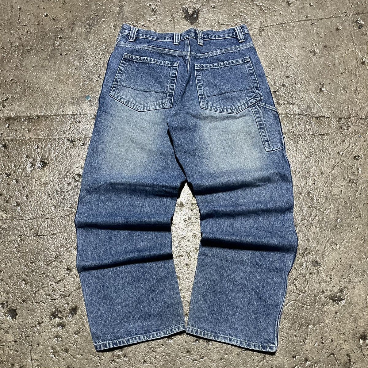 Vintage Crazy Vintage Y2K Baggy Carpenter Jeans JNCO Skater Wide Leg ...