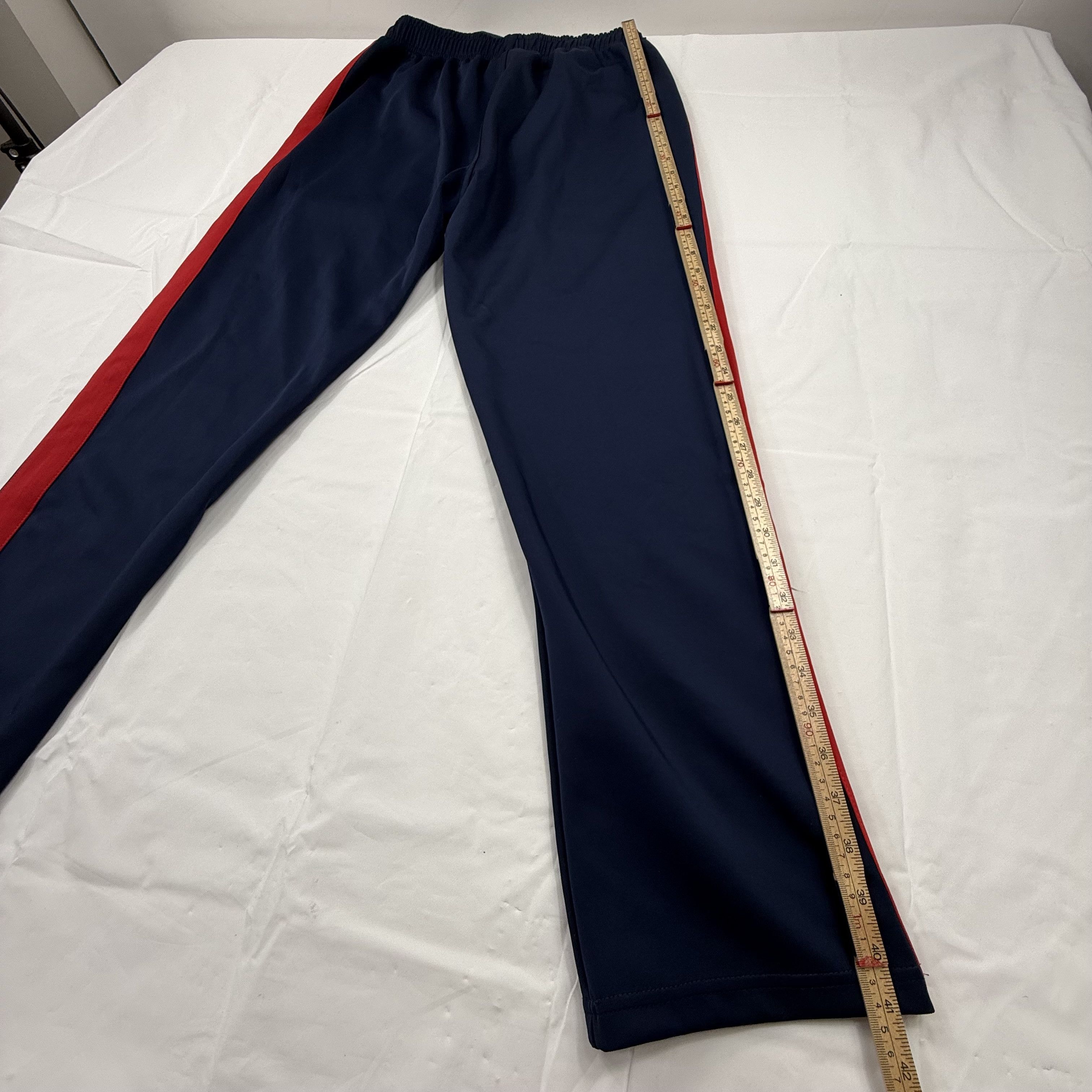 Other Anotwener Mens Track Pants Side Stripe Zipper Pockets Size US 41 - 8 Thumbnail