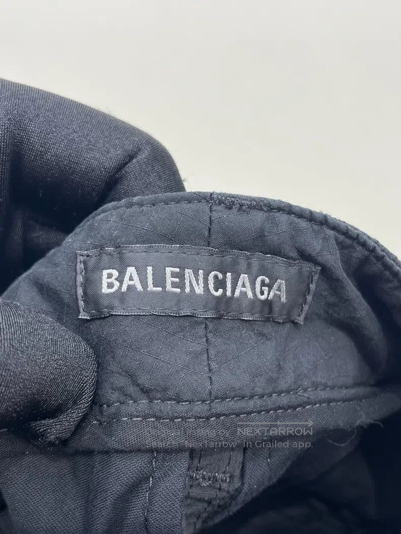 Balenciaga Ripped Mini Skirt