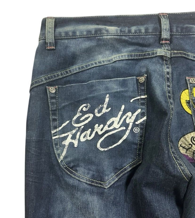 Ed Hardy × Vintage Ed Hardy Japanese Label Y2K pants 14th addiction Size 28" / US 6 / IT 42 - 4 Thumbnail