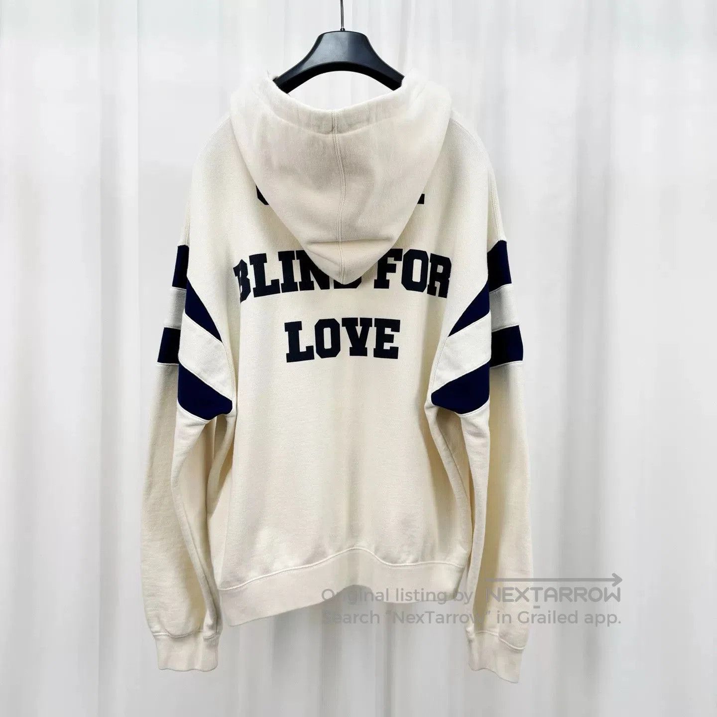 Gucci gucci blind for love hoodie in cream. Size XS / US 0-2 / IT 36-38 - 2 Thumbnail