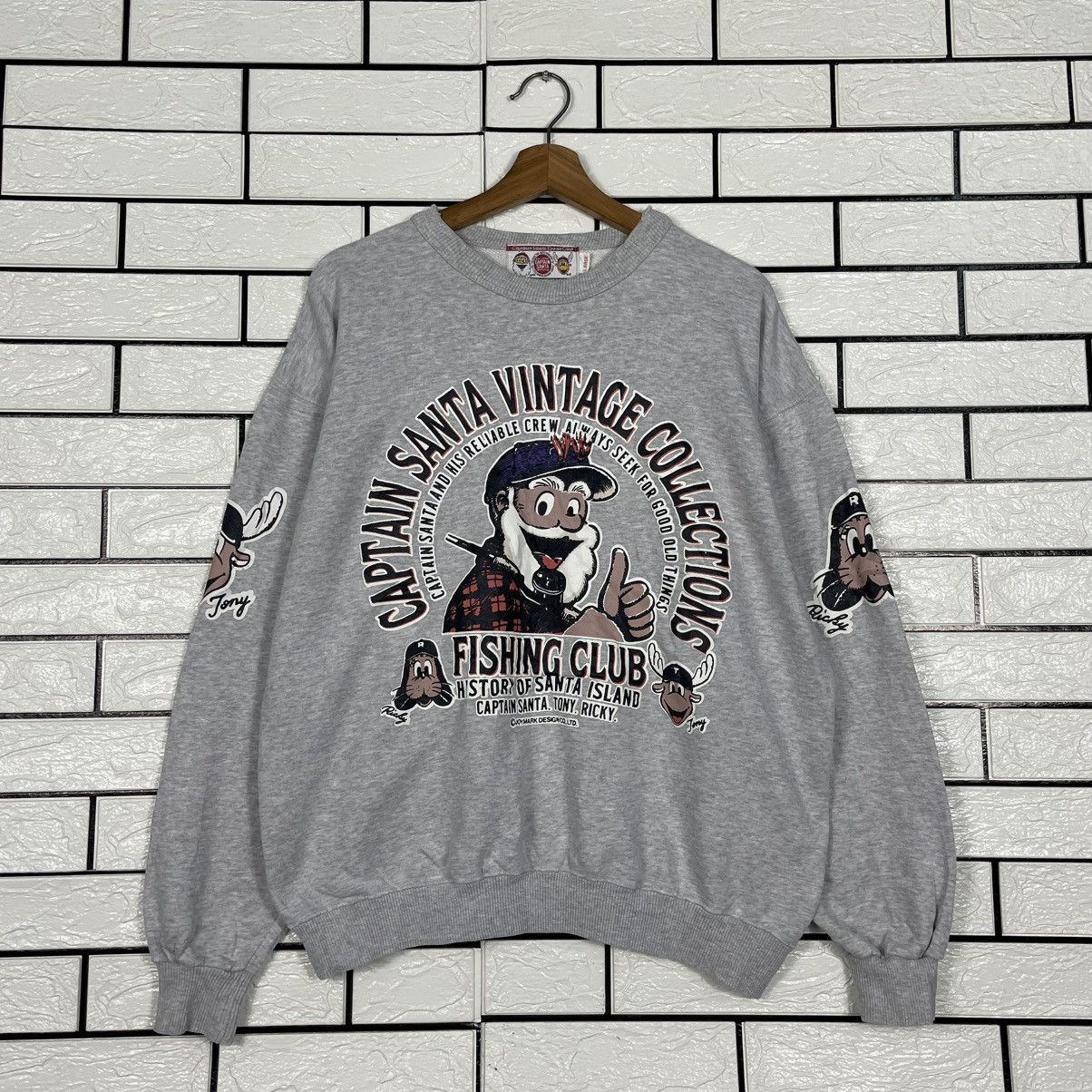 Japanese Brand Captain Santa Vintage Collection Sweatshirt Size US M / EU 48-50 / 2 - 1 Thumbnail