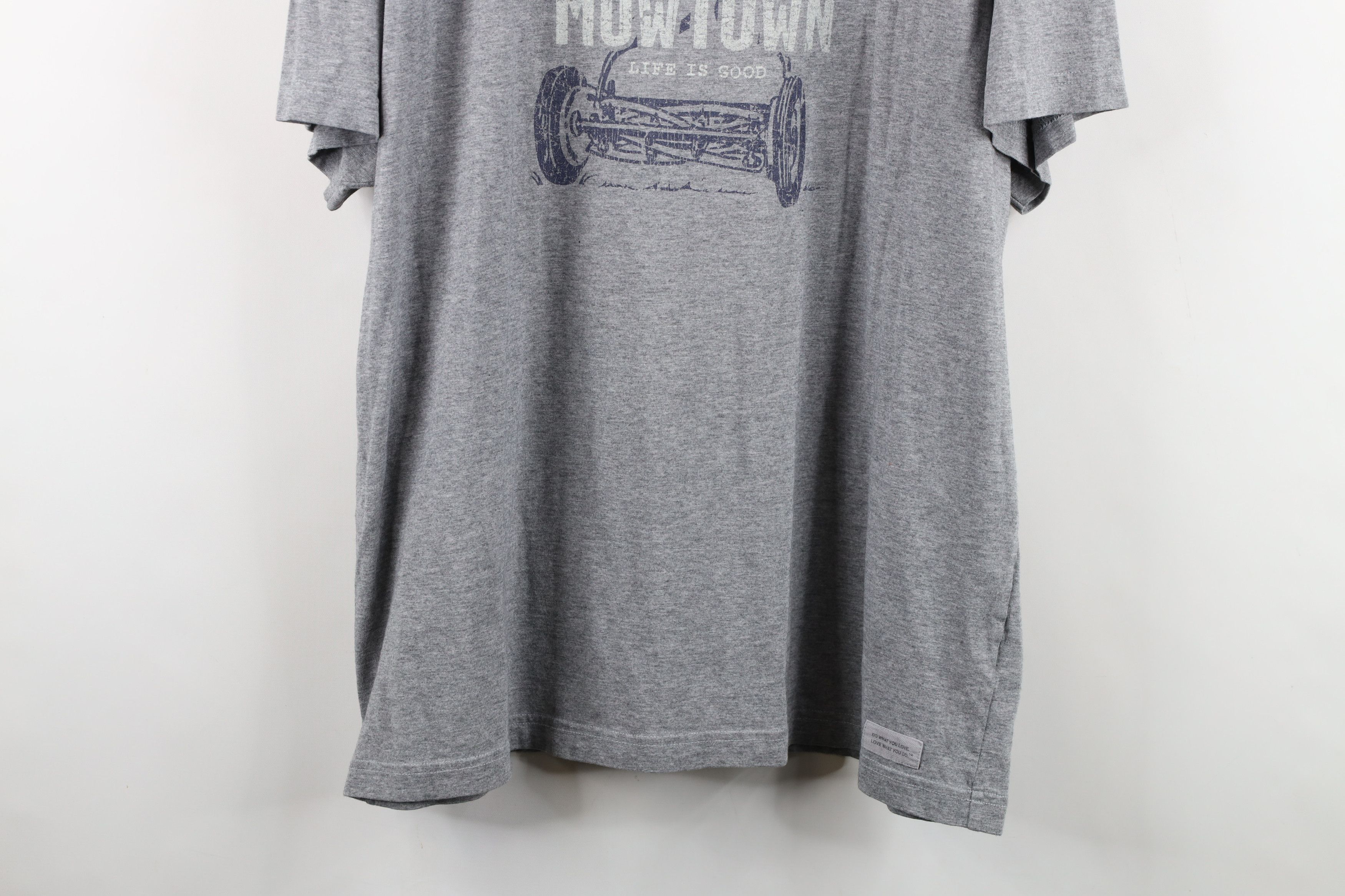 Life is Good Life Is Good Mowtown Funny Dad Short Sleeve T-Shirt Gray Size US XL / EU 56 / 4 - 3 Thumbnail
