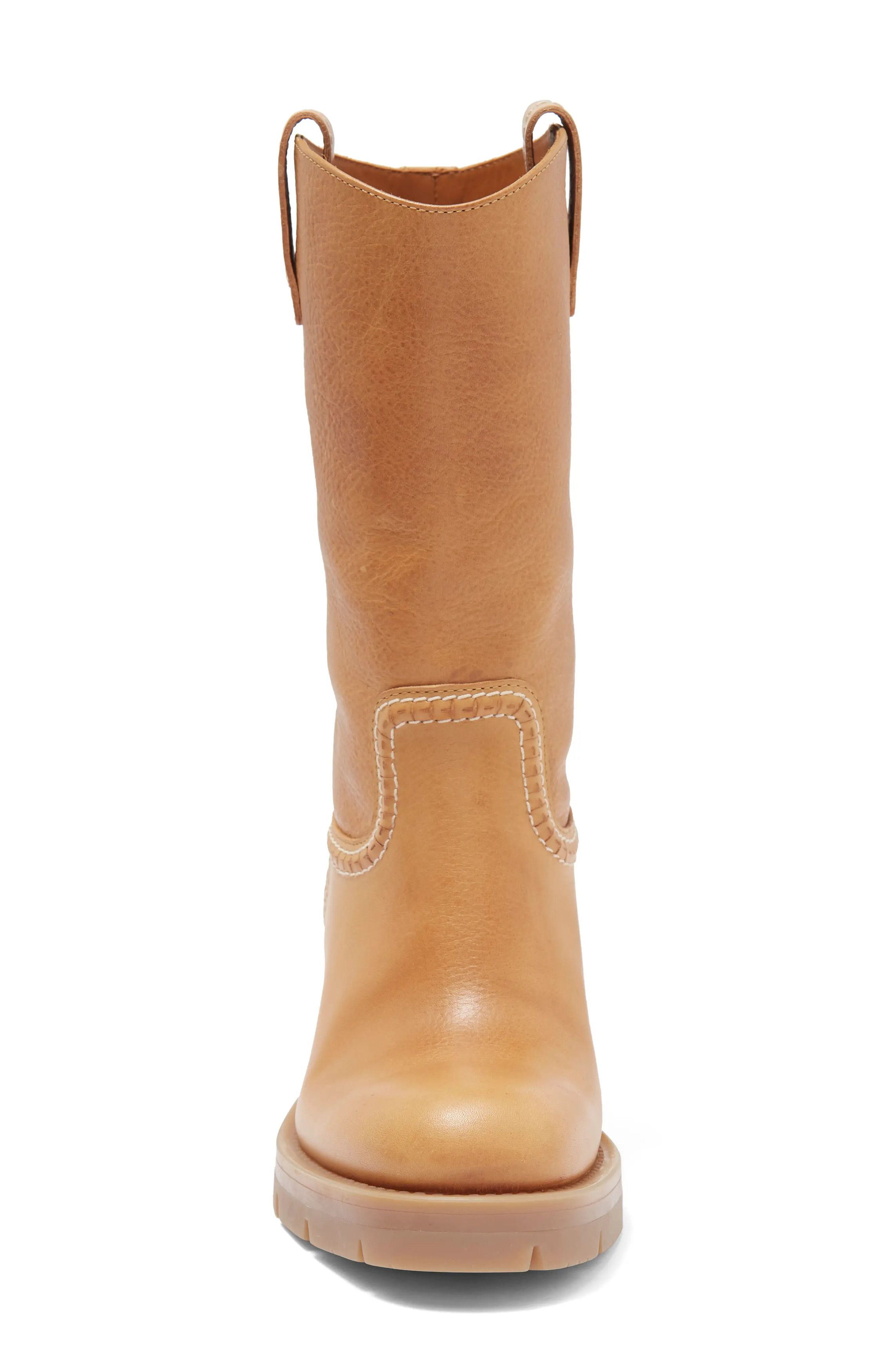 Chloe o1y0825 Leather Ankle Boots in Camel Size US 9 / IT 39 - 4 Thumbnail