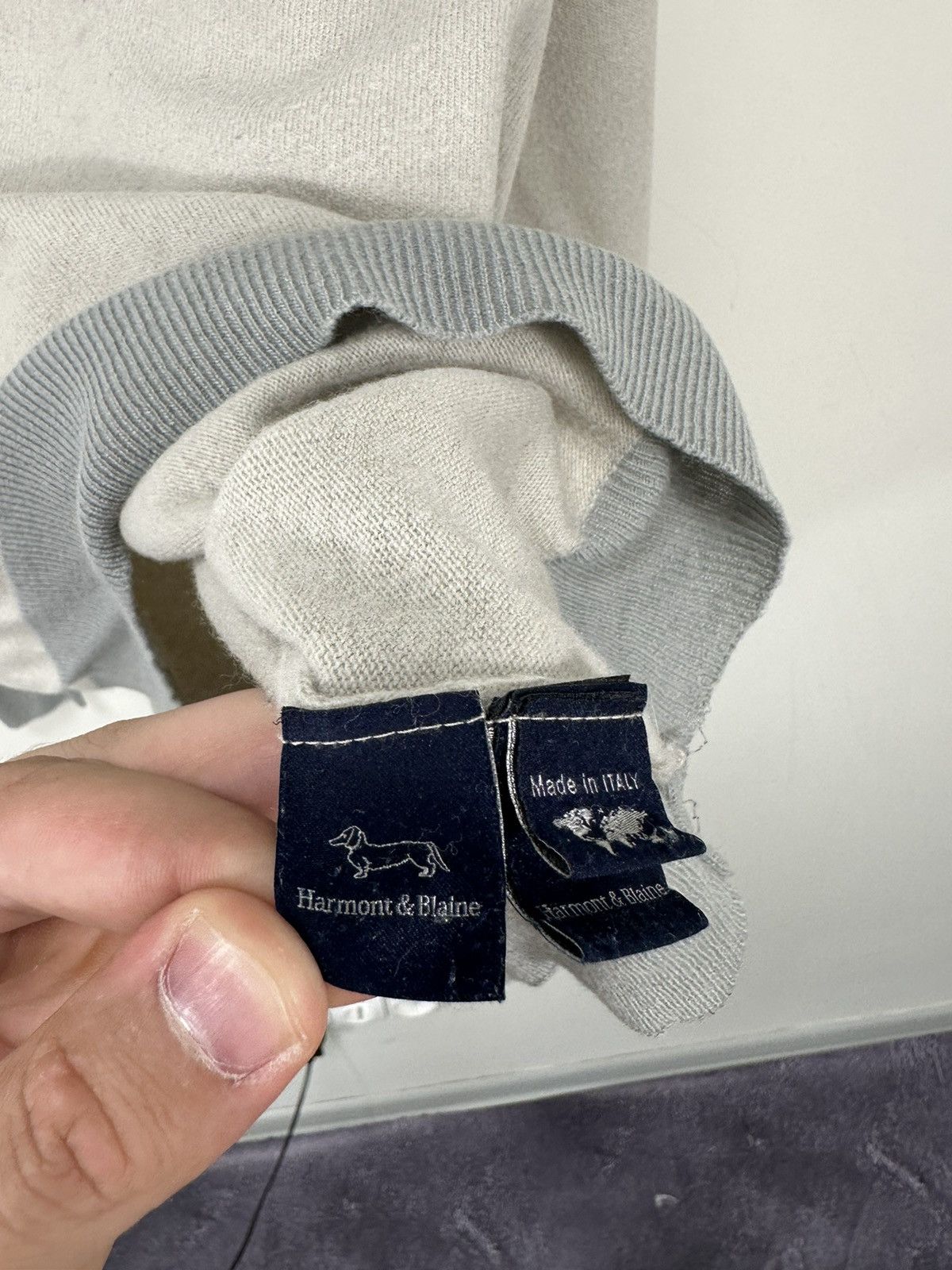 Harmont & Blaine Vintage Harmont & Blaine Luxury Wool Sweater Size US L / EU 52-54 / 3 - 10 Thumbnail