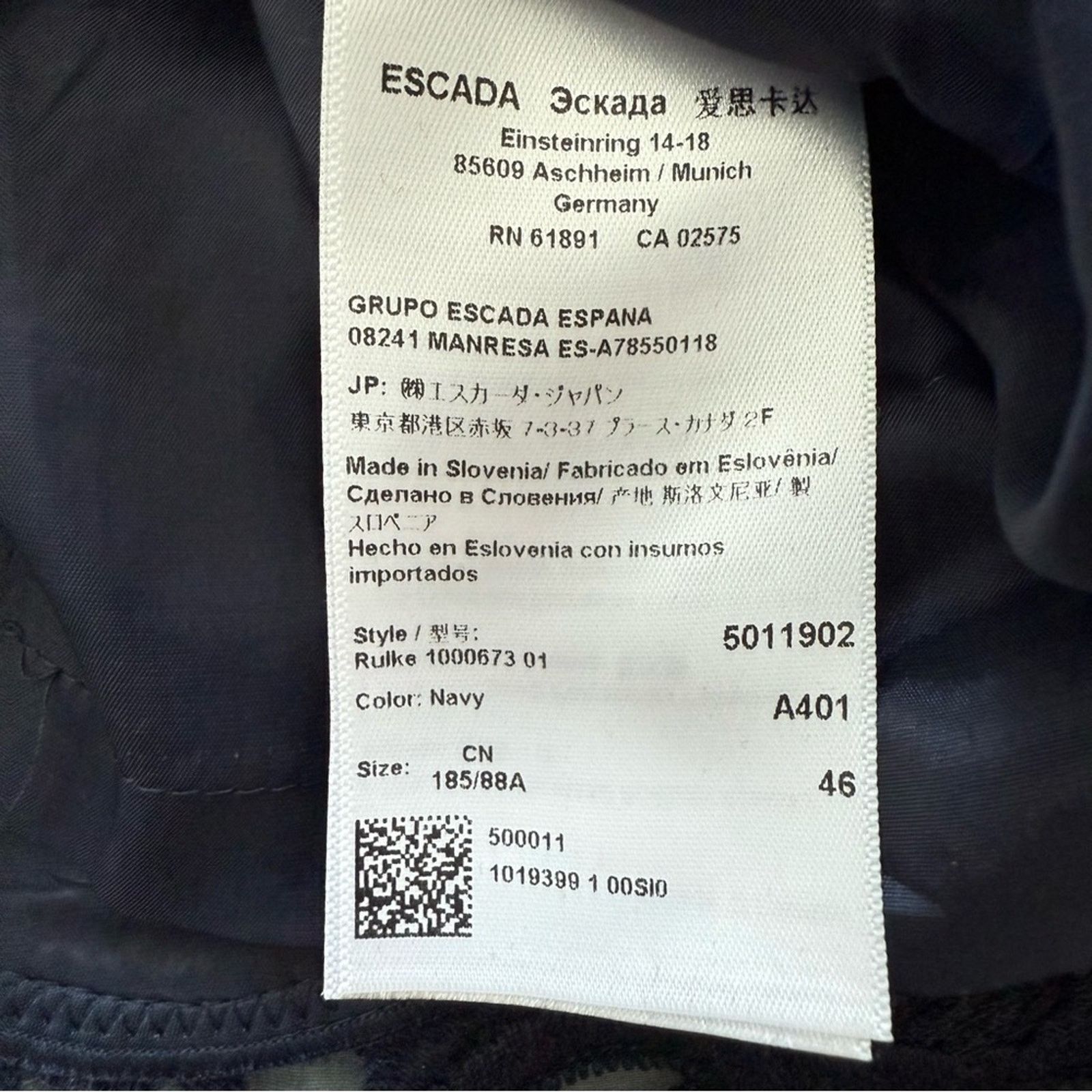 Escada ESCADA women 2 pieces costume size 12-14 US Authentic 2200$ Size XL / US 12-14 / IT 48-50 - 15 Thumbnail