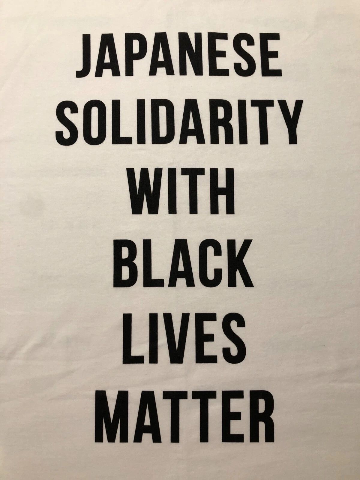 Japanese Brand JAPANESE SOLIDARITY WITH BLACK LIVES MATTER COLLAB T-SHIRT Size US XL / EU 56 / 4 - 3 Thumbnail