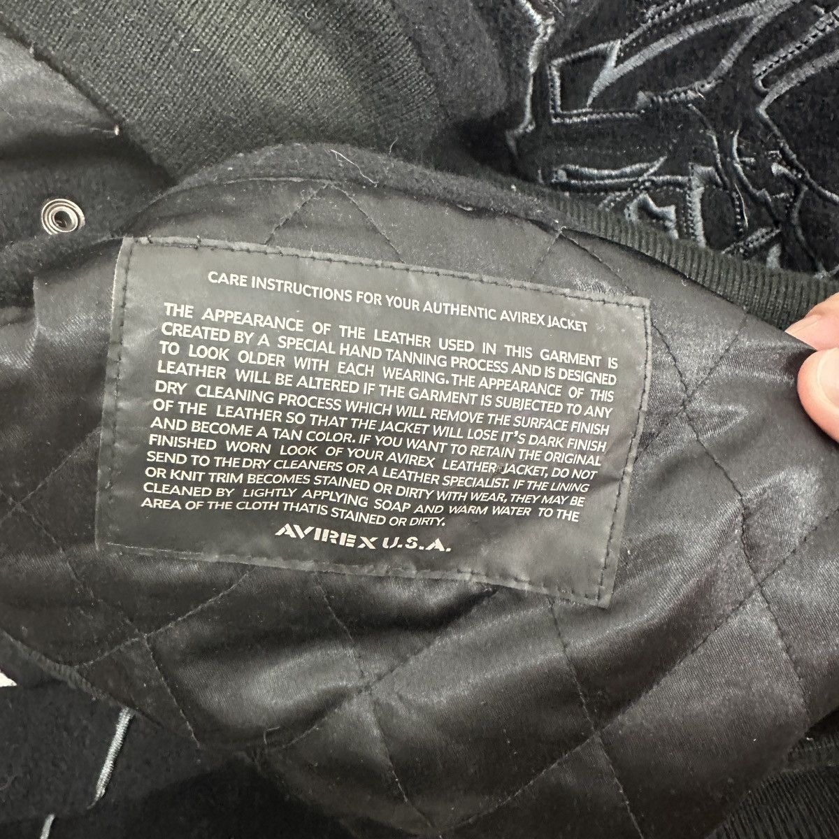Avirex Vintage 90s Avirex Leather & Wool Jacket USA embroidered y2k Size US XL / EU 56 / 4 - 15 Thumbnail