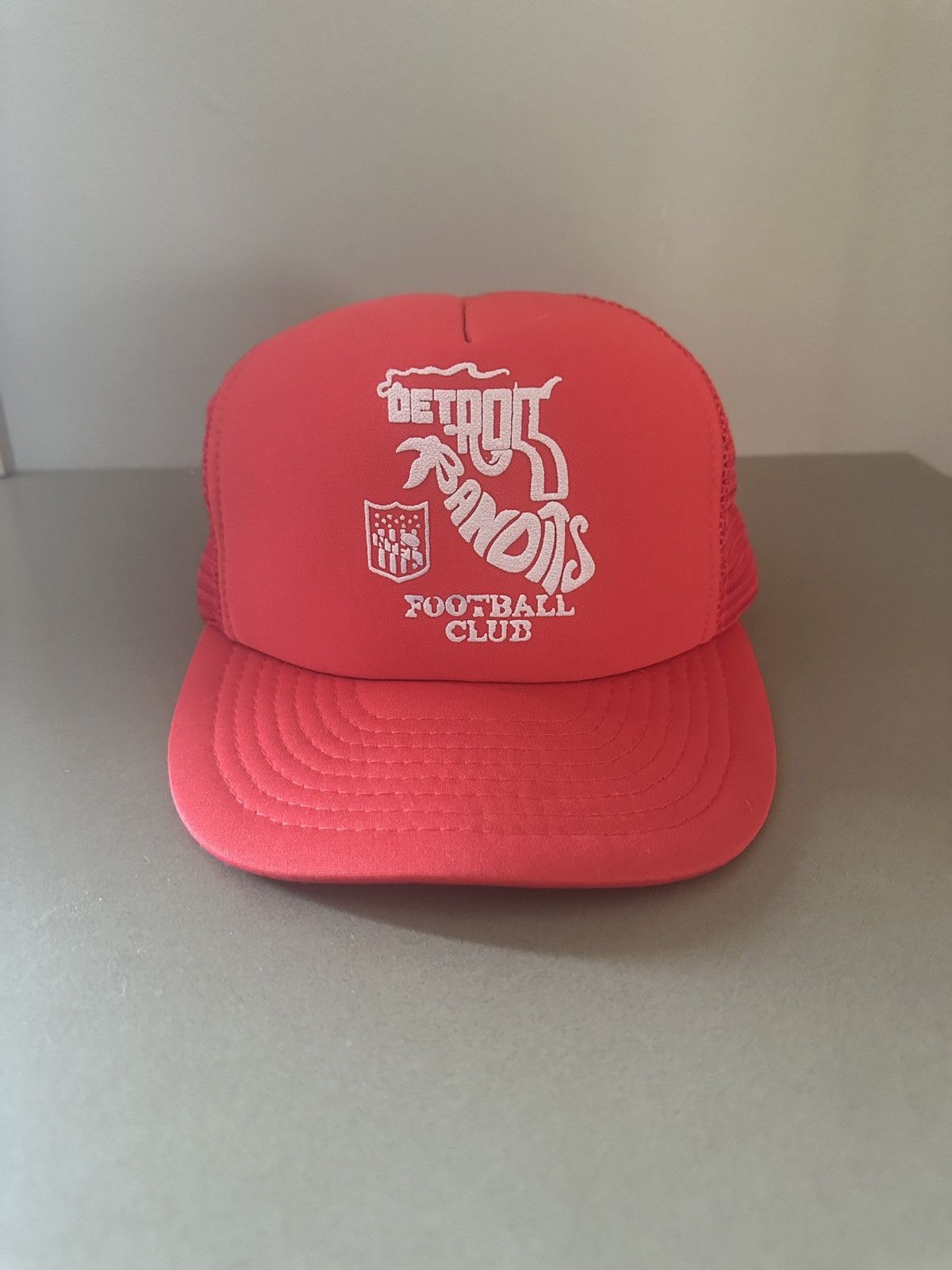 Vintage Vintage Detroit Bandits Football Club Mesh Trucker Snapback Size ONE SIZE - 1 Thumbnail