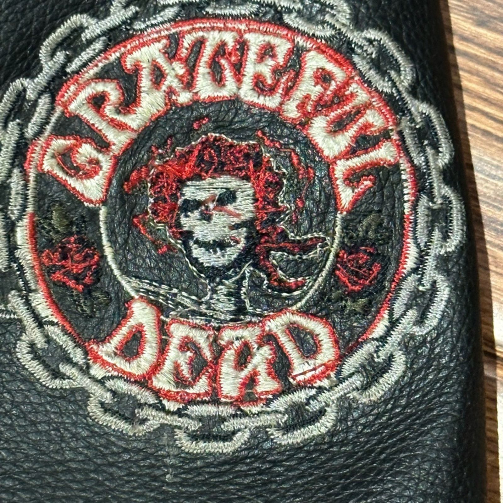 Grateful Dead Grateful Dead 2012 Black Leather Biker Jacket Mens 44 Size US S / EU 44-46 / 1 - 13 Thumbnail