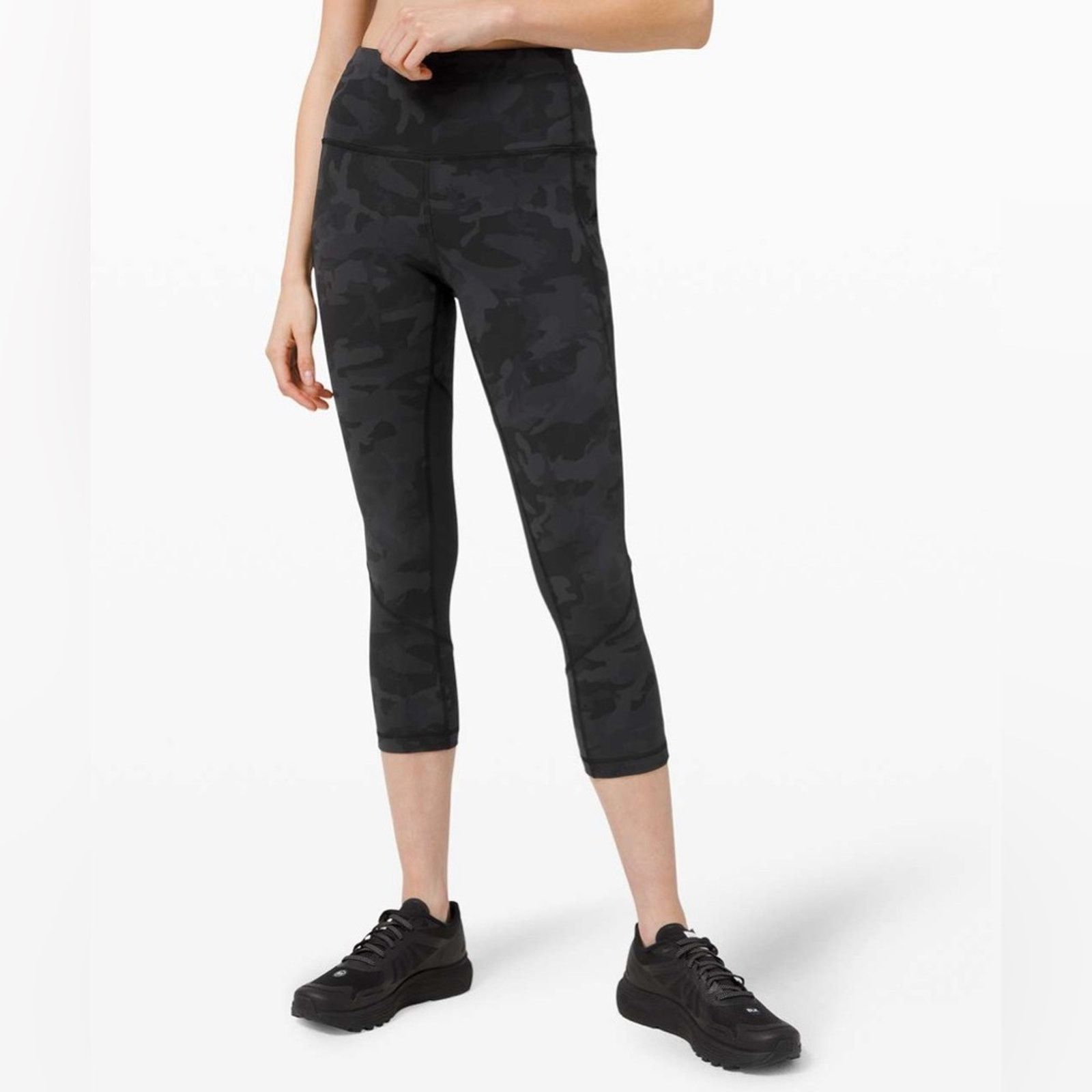Lululemon Lululemon Pace Rival High-Rise Crop 22, Incognito Camo Multi Size 27" / US 4 / IT 40 - 2 Thumbnail