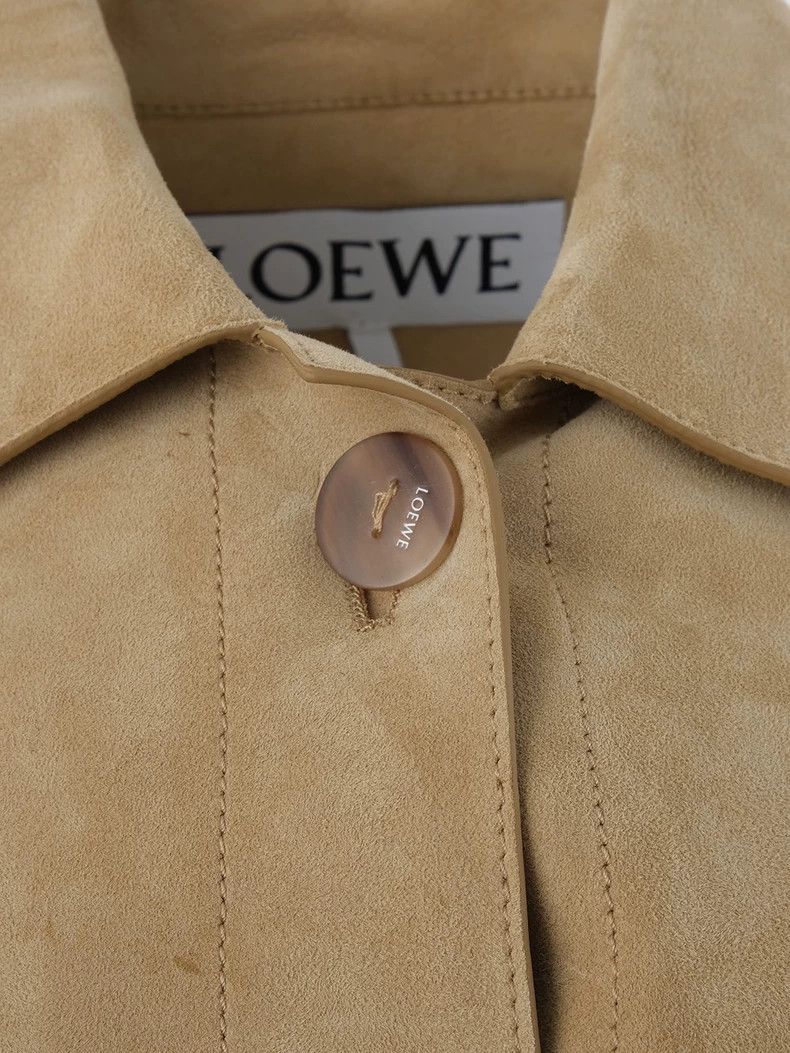 Loewe LOEWE Cashmere sheep leather short coat Size S / US 4 / IT 40 - 9 Thumbnail