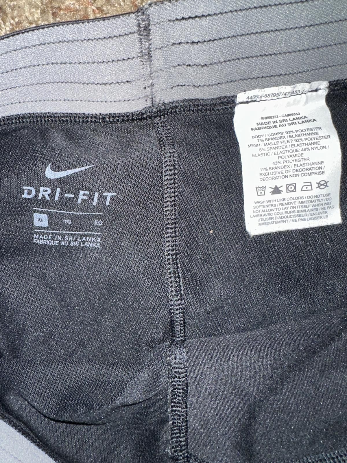 Nike Nike Pro Men’s Tight Fit Compression Shorts Size US 36 / EU 52 - 3 Thumbnail
