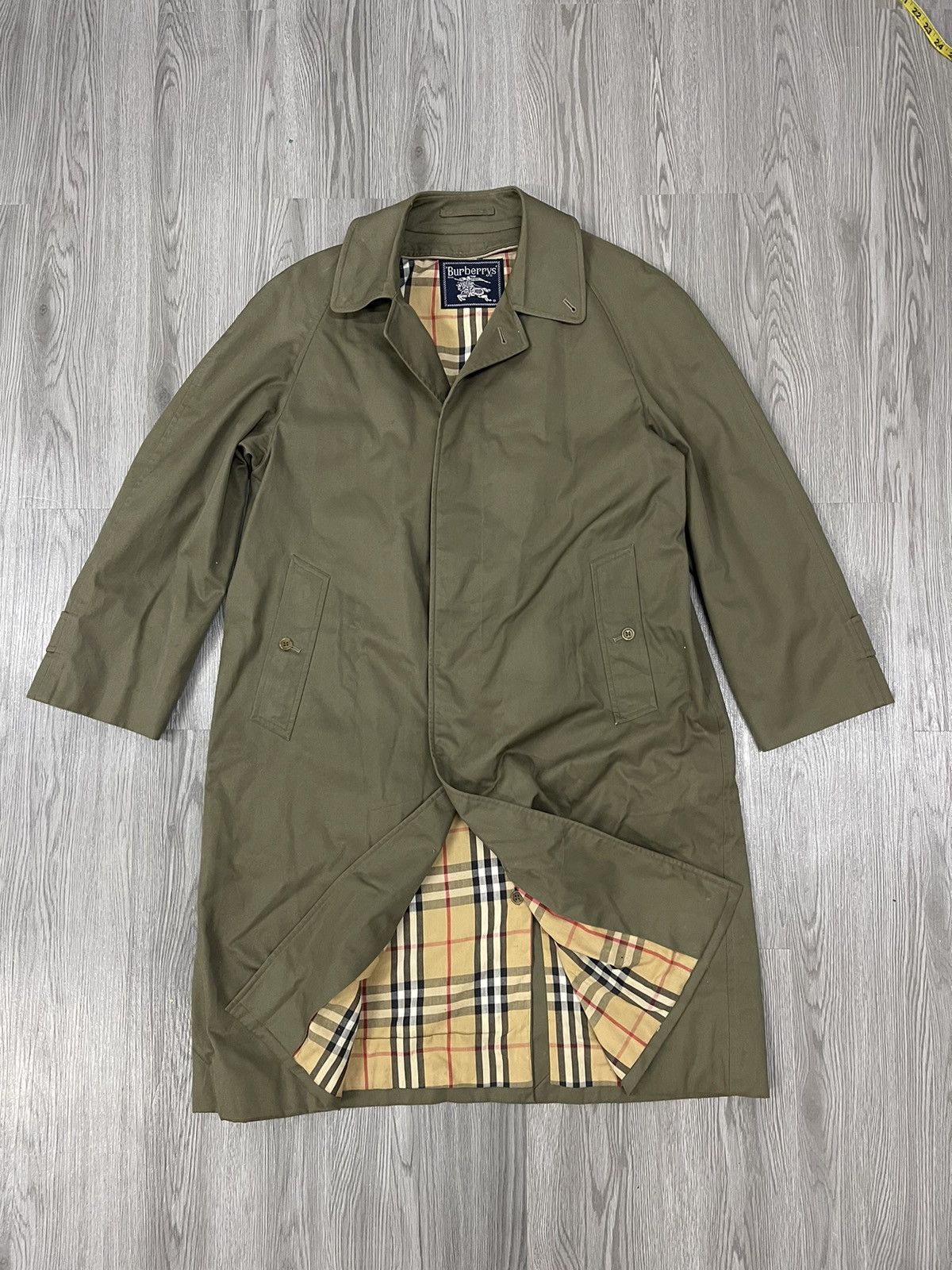 Burberry Prorsum × Vintage Nova check burberry’s trench coat (no inner) Size US M / EU 48-50 / 2 - 1 Thumbnail