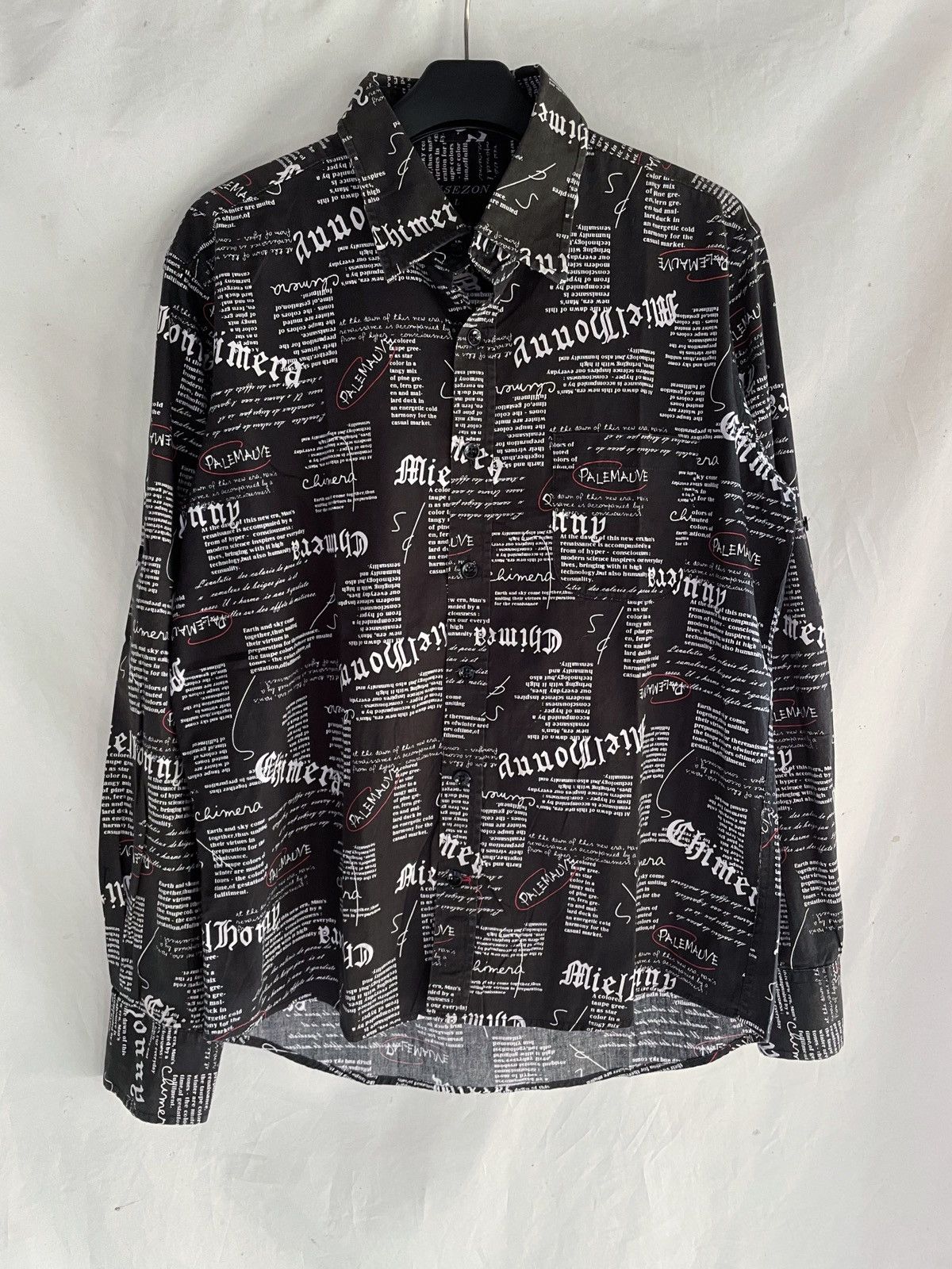 Isamu Katayama Backlash Check Flannel Calf Leather Shirt | Grailed
