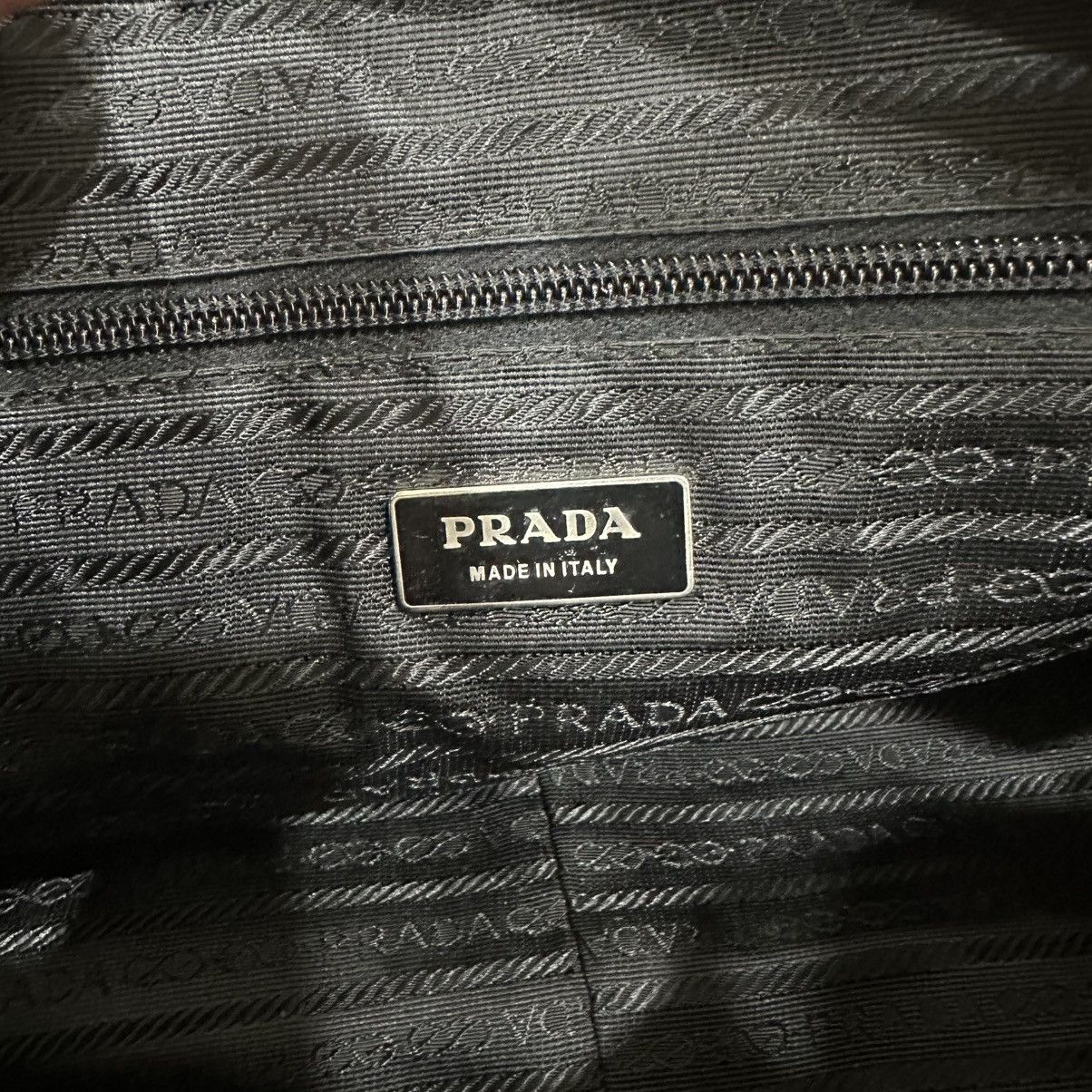 Prada PRADA VINTAGE 2000’s BOWLING BAG PERFORATED LEATHER Size ONE SIZE - 17 Thumbnail