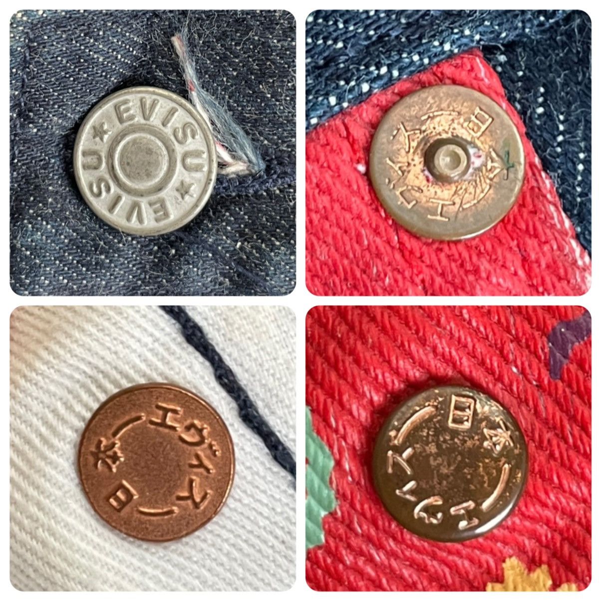Evisu × Japanese Brand × Vintage evisu multi- pocket style denim jeans size：36 Size US 36 / EU 52 - 4 Thumbnail