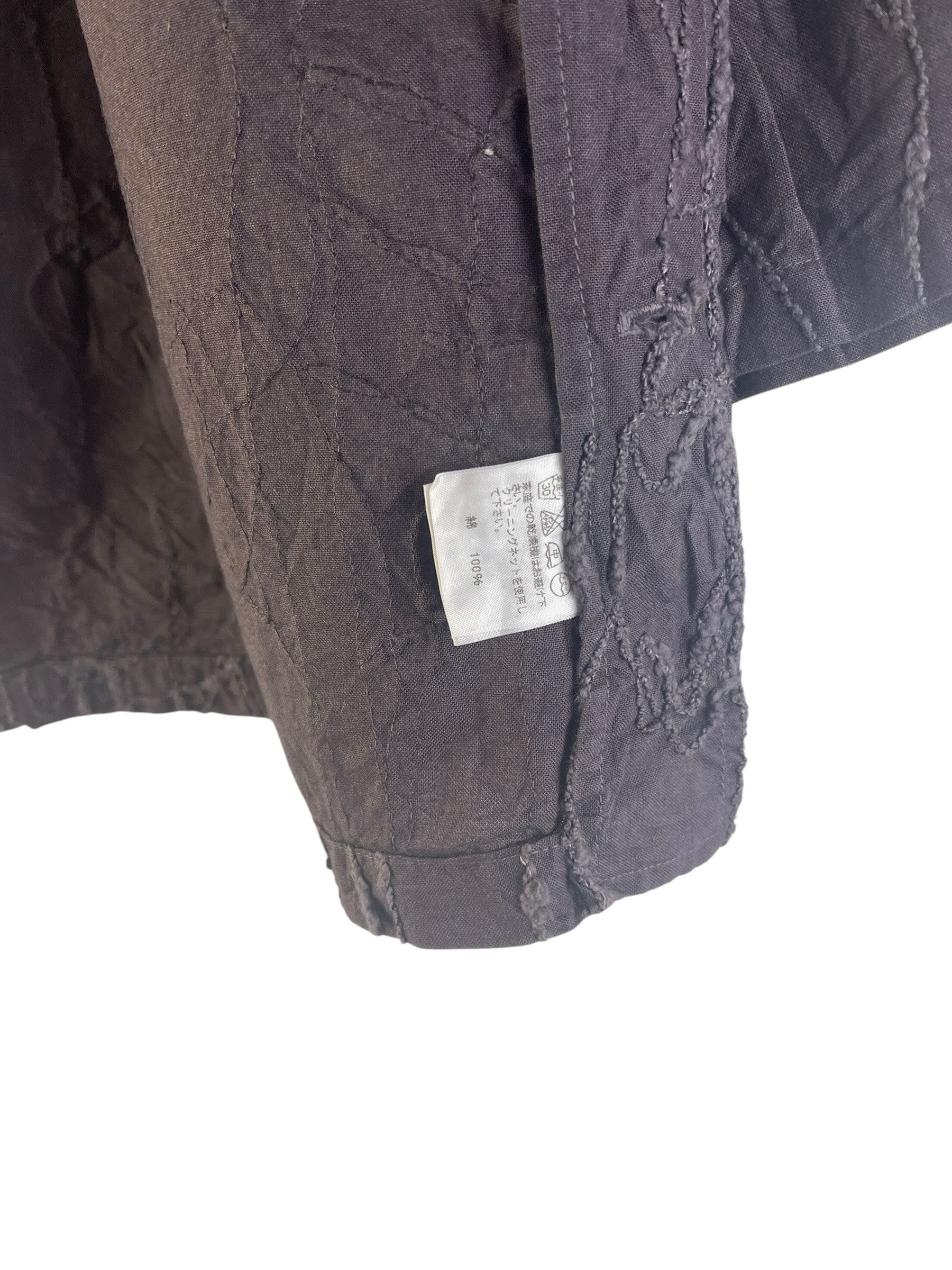 Issey Miyake Plantation Issey Miyake Textured Cropped Jacket Size M / US 6-8 / IT 42-44 - 14 Thumbnail