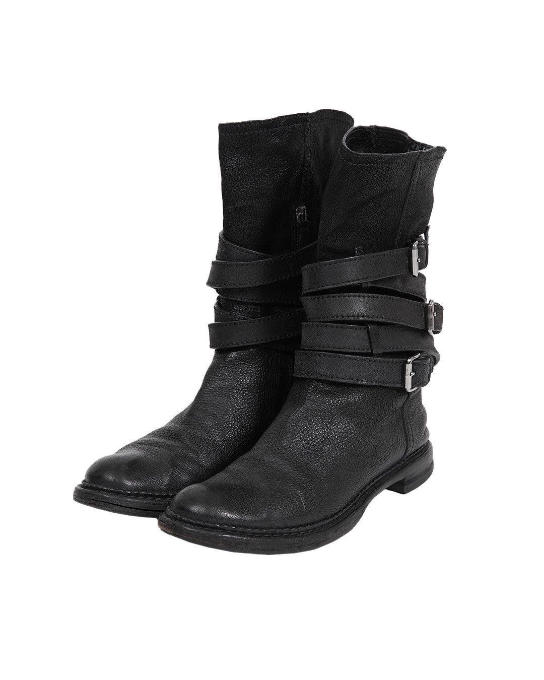 Miu Miu Miu Miu Black Buckle Boots Size US 9 / IT 39 - 7 Thumbnail