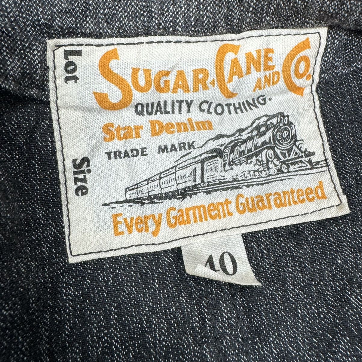 Sugar Cane ☀️SUGAR CANE TOYO ENT STAR DENIM VEST Size US M / EU 48-50 / 2 - 10 Thumbnail