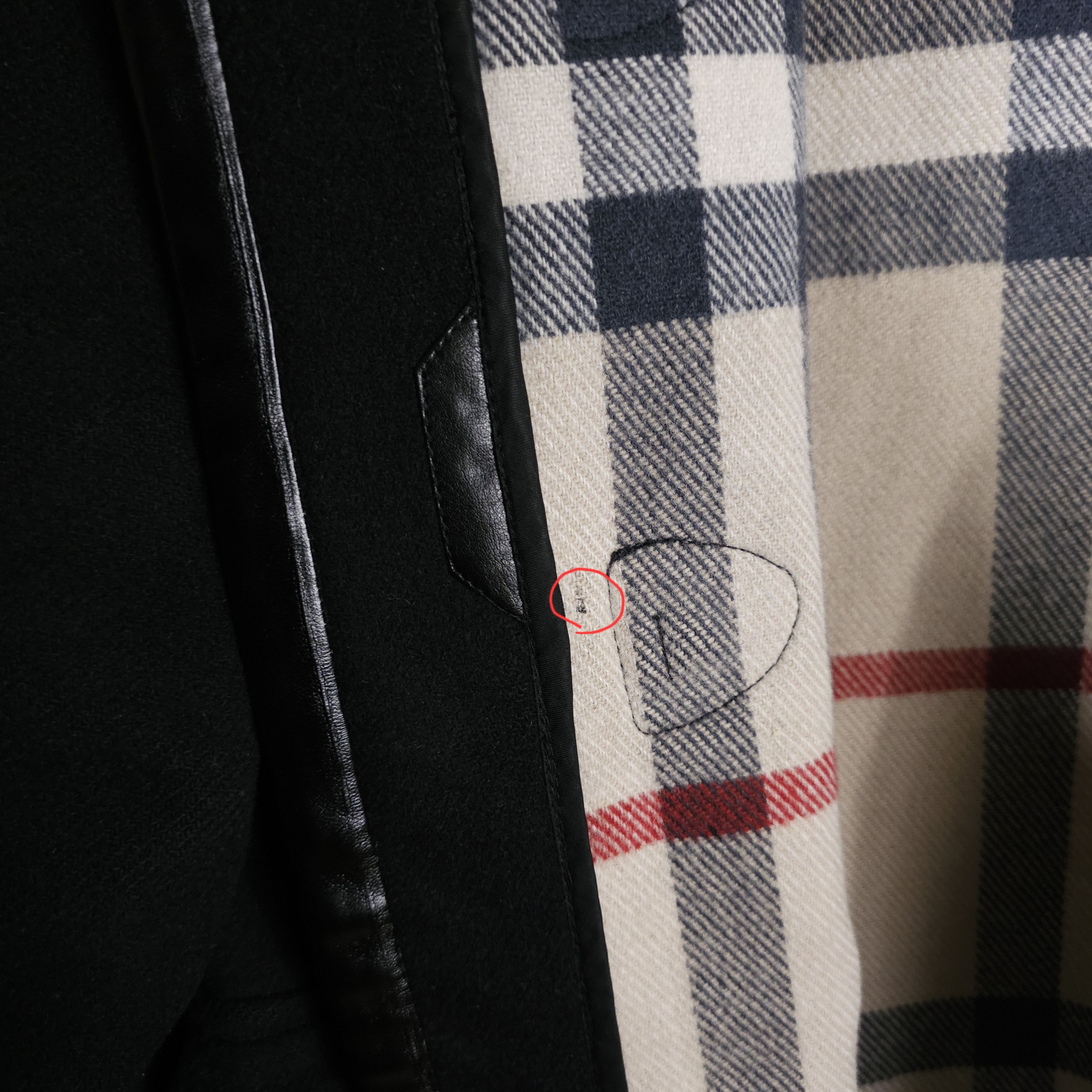 Burberry Burberry Brit Wool Duffle Coat Hooded Nova Check US 8 ITA 42 Size M / US 6-8 / IT 42-44 - 18 Thumbnail