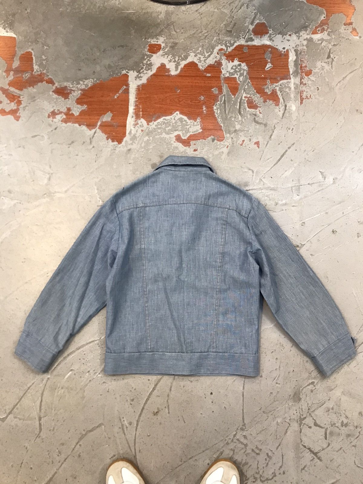 Japanese Brand × Vintage Vintage 70s-80s Tobias Trend Chambray Cotton Blue Denim Size US XXS / EU 40 - 3 Thumbnail