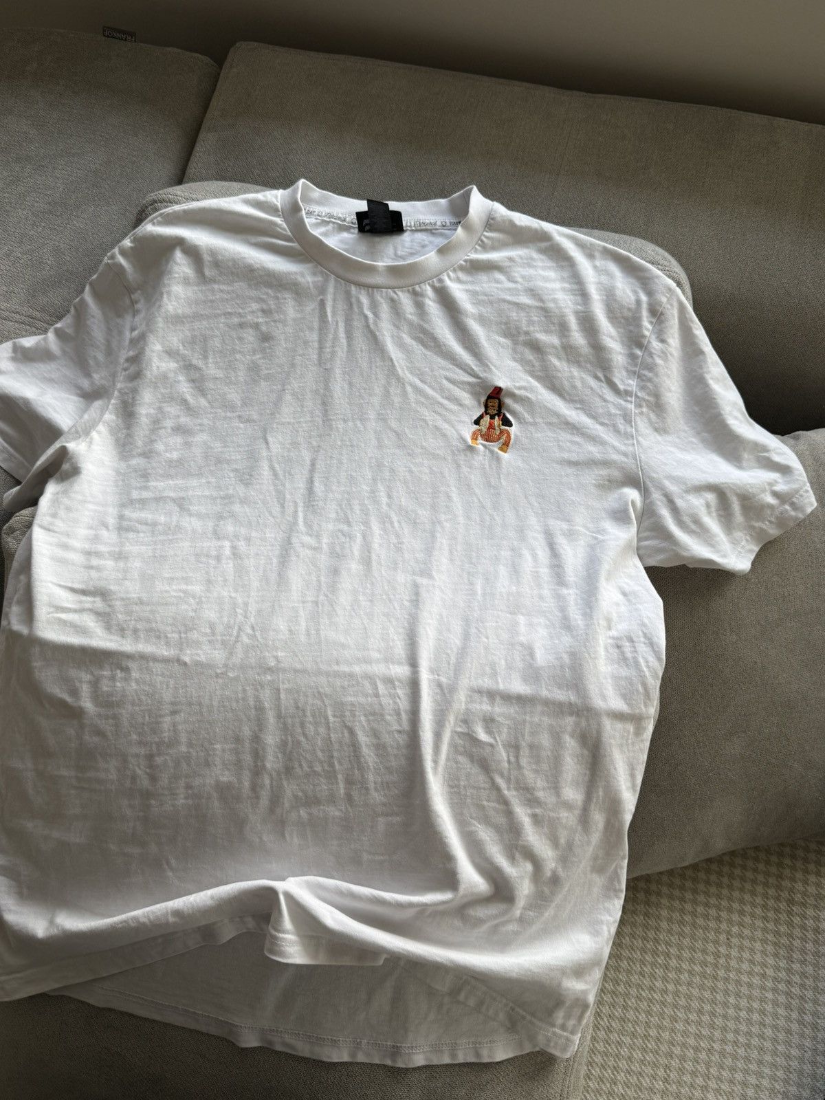 Percival Percival Monkey White T-Shirt Size US XL / EU 56 / 4 - 1 Thumbnail