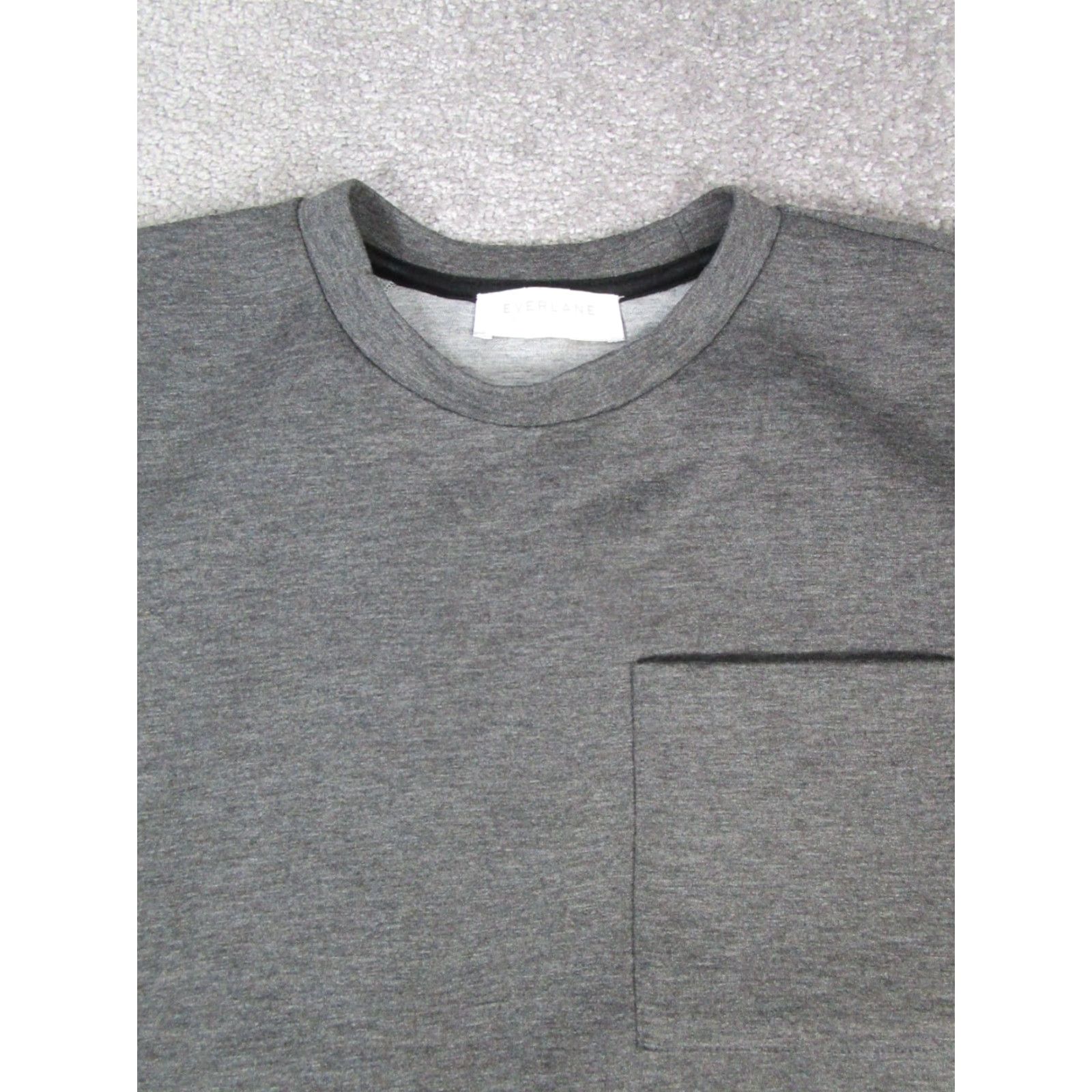 Everlane Everlane Sweater Womens S Gray Pullover Crew Neck Long Sleeve Regular Fit Shirt Size S / US 4 / IT 40 - 2 Thumbnail