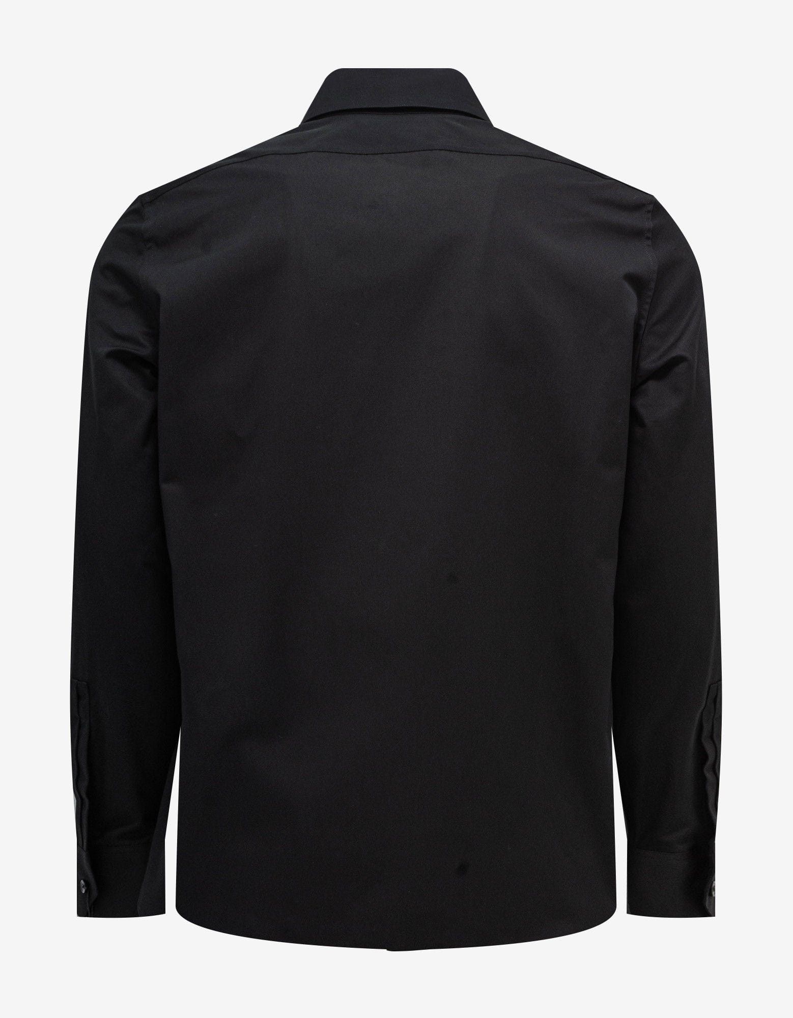Saint Laurent Paris Black Slim Shirt SIZE 41 Size US L / EU 52-54 / 3 - 2 Thumbnail