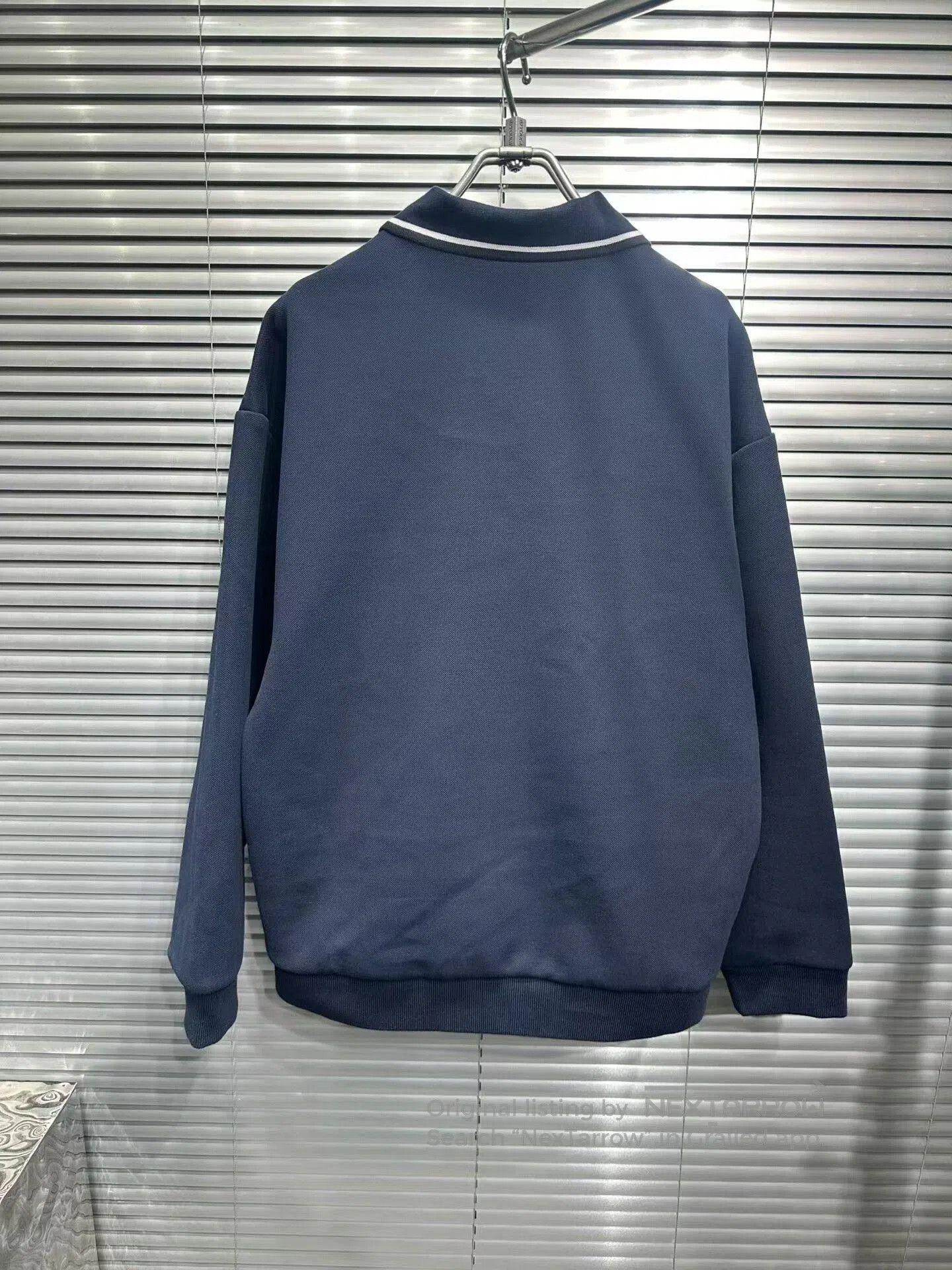 Miu Miu miu miu navy blue embroidered zip jacket. Size M / US 6-8 / IT 42-44 - 2 Thumbnail
