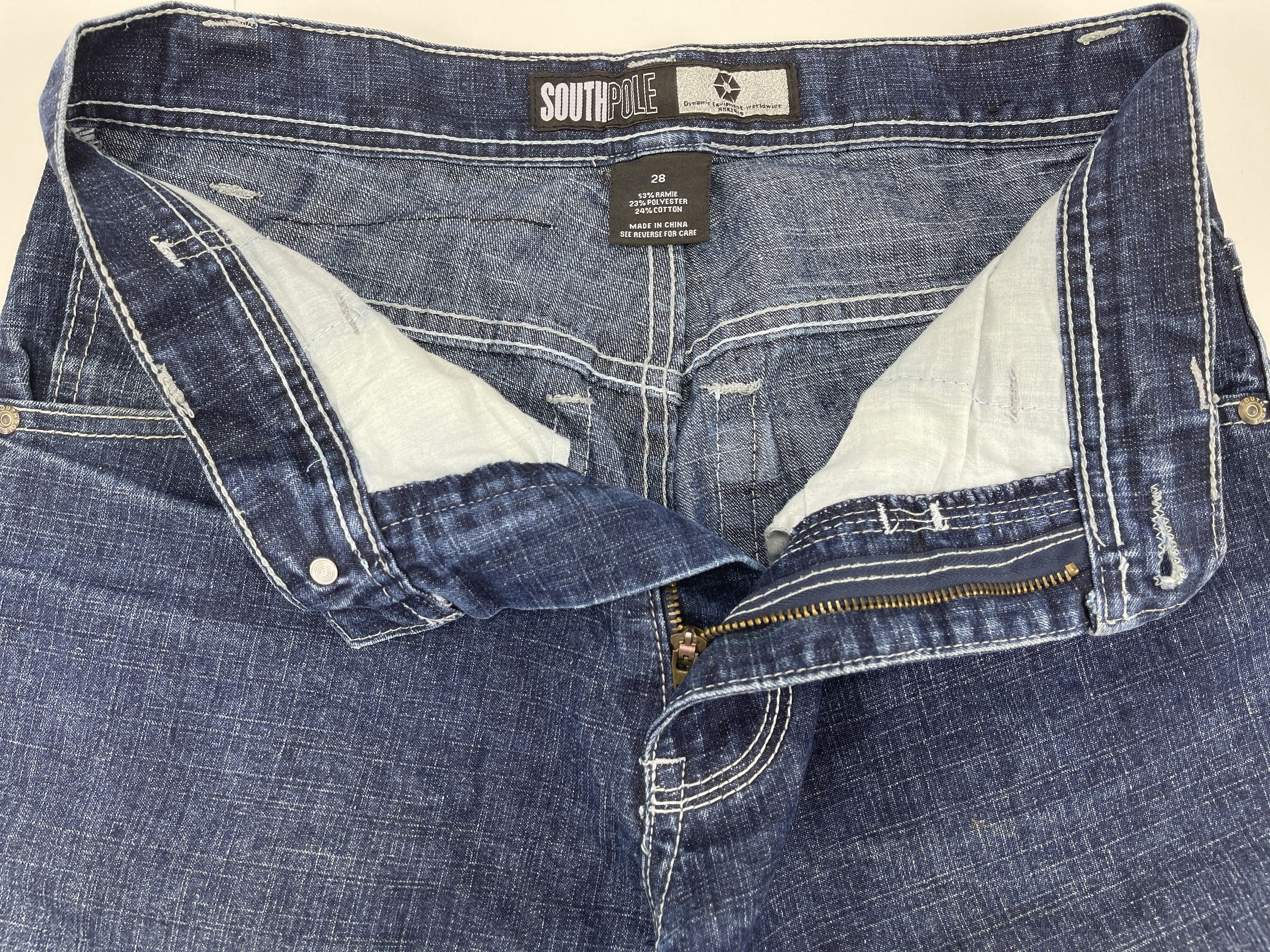 Southpole Southpole shorts, vintage hip hop baggy jeans, 90s size W 28 Size US 28 / EU 44 - 11 Thumbnail