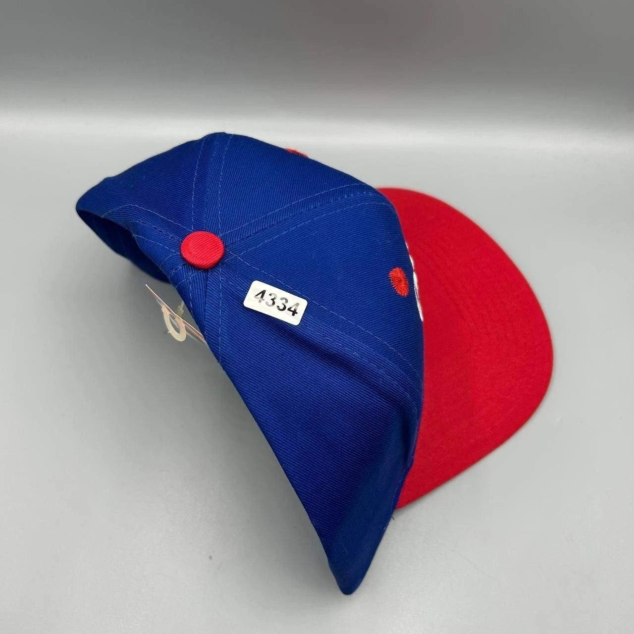 Twins Enterprise Inc. Vintage Quebec Nordiques Hat Men Blue Red Hat Snap Back Cap Size ONE SIZE - 8 Thumbnail