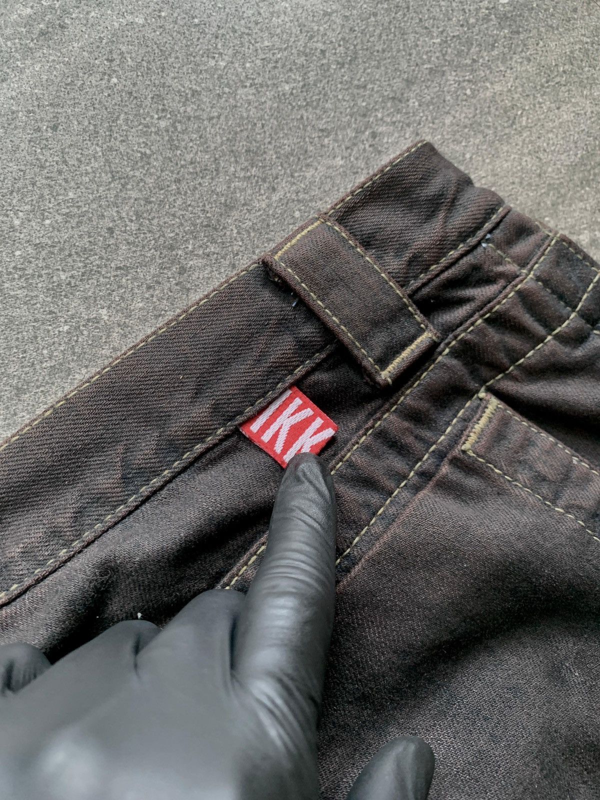 Dirk Bikkembergs FREE TAX! 90s Strap Denim Jeans Size US 30 / EU 46 - 9 Thumbnail