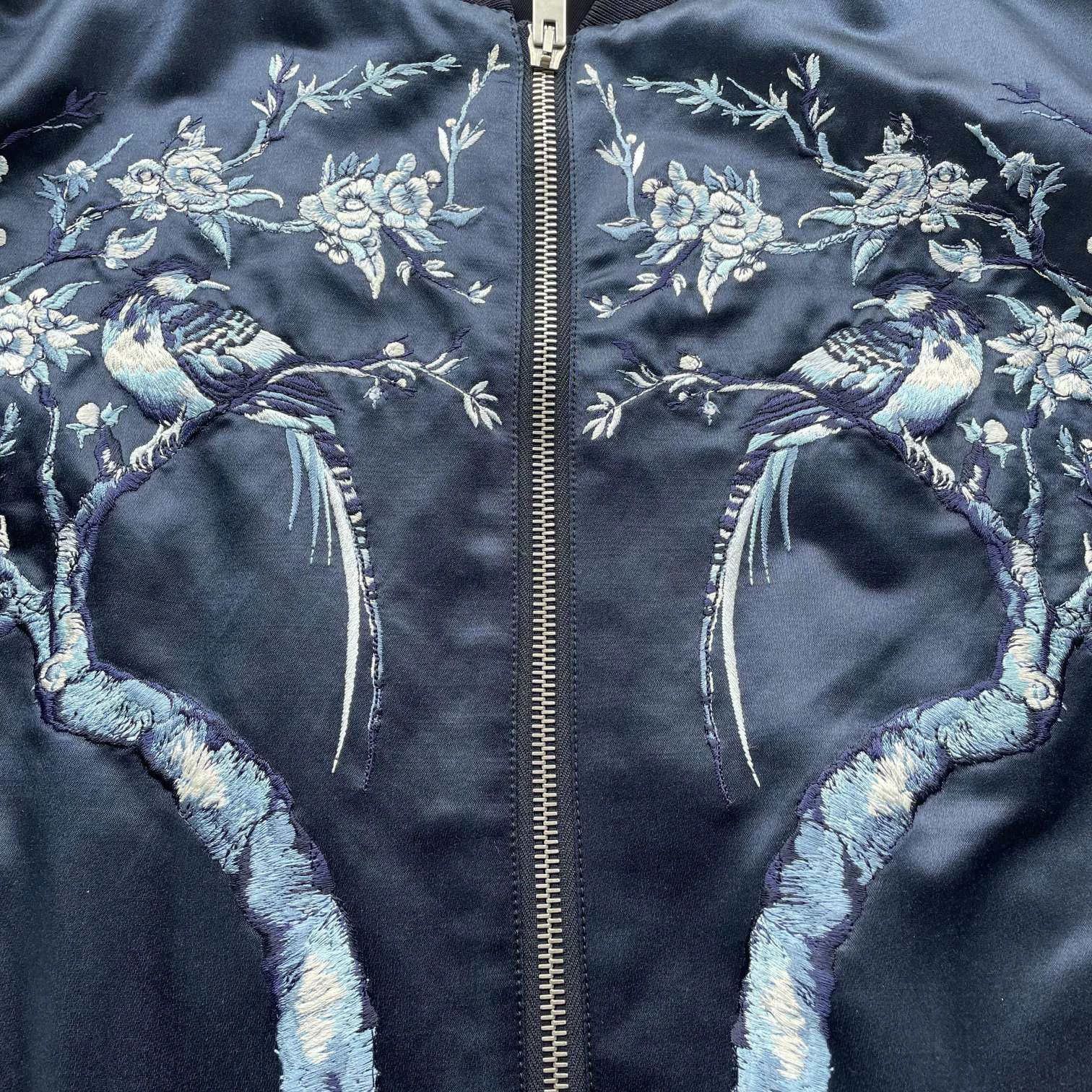 Alexander McQueen Alexander McQueen new b&b embroidered baseball jacket 44 Size US S / EU 44-46 / 1 - 3 Thumbnail