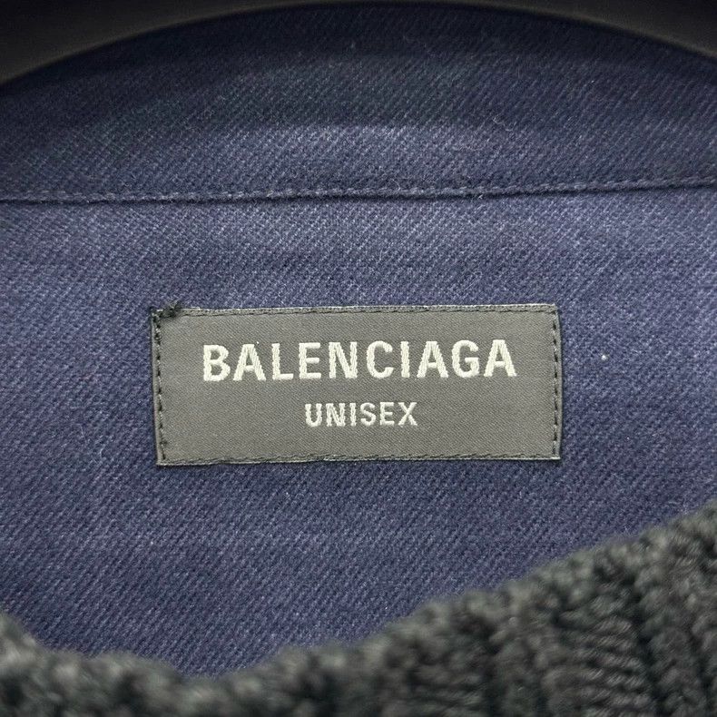 Balenciaga Balenciaga Spliced flannel sweater Size US M / EU 48-50 / 2 - 4 Thumbnail