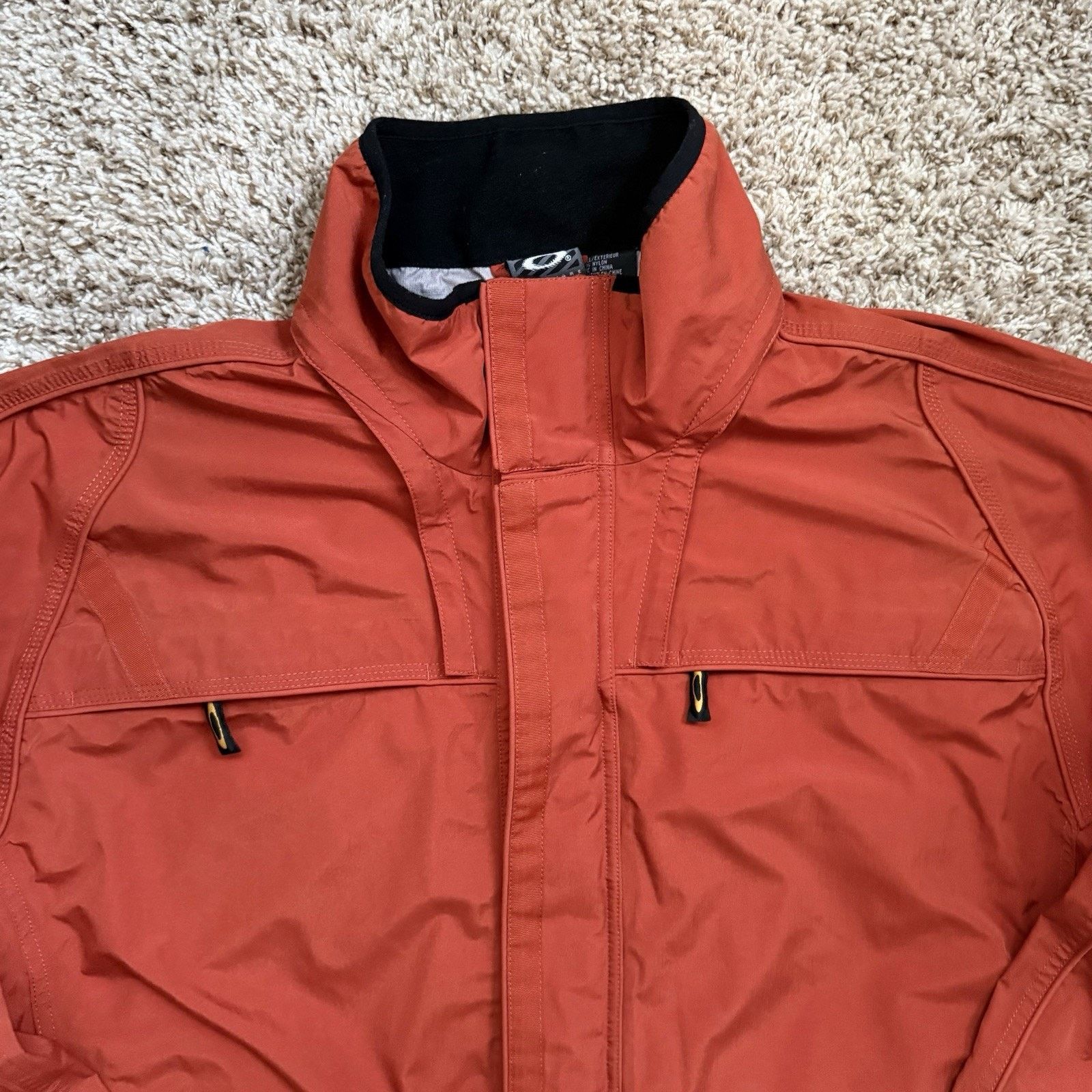 Oakley × Vintage RARE Vintage Y2K Oakley Software Ski Jacket Orange Size L Size US L / EU 52-54 / 3 - 16 Thumbnail