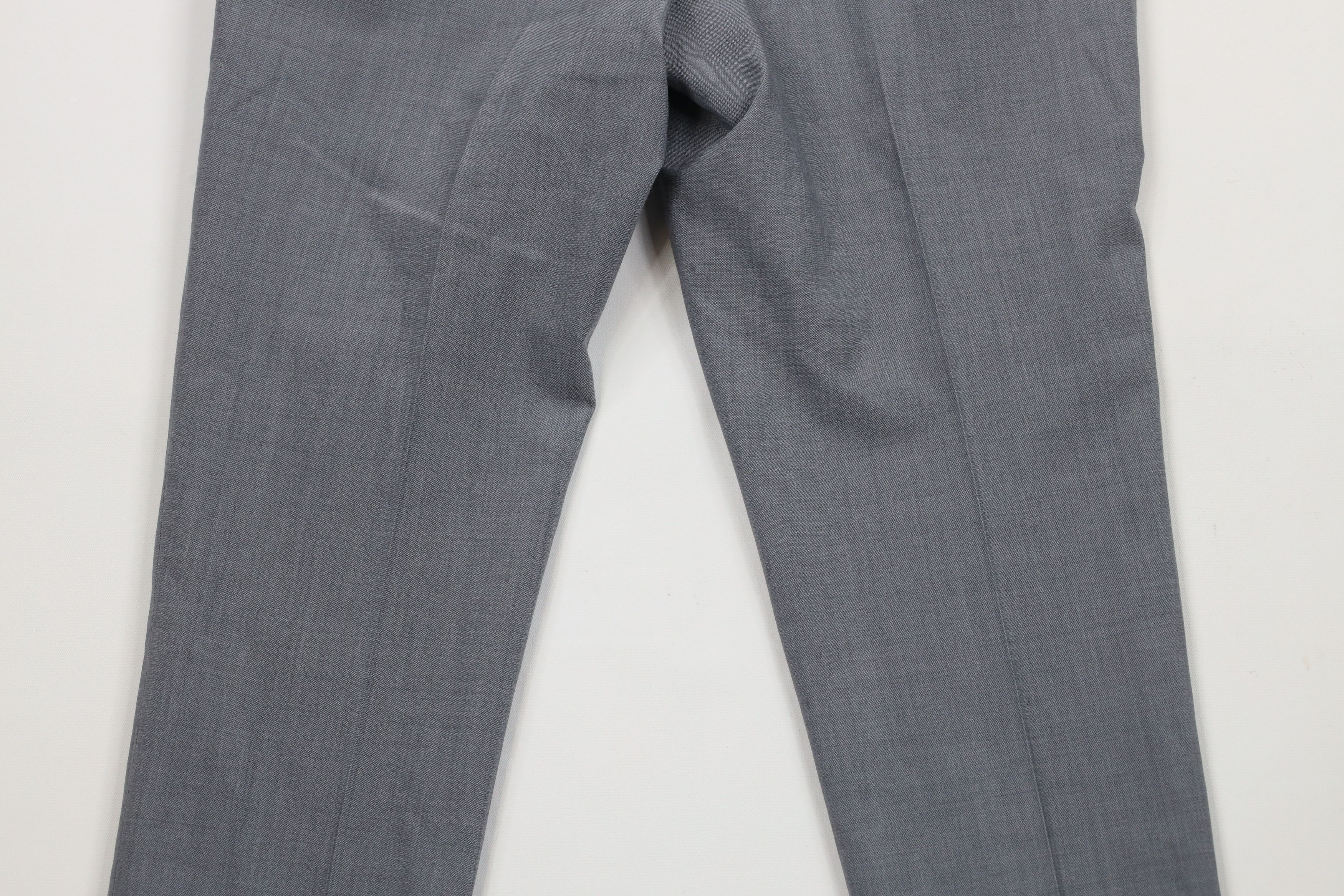 Express × Vintage Express Slim Fit Chambray Wool Blend Chinos Chino Pants Gray Size US 29 - 10 Thumbnail